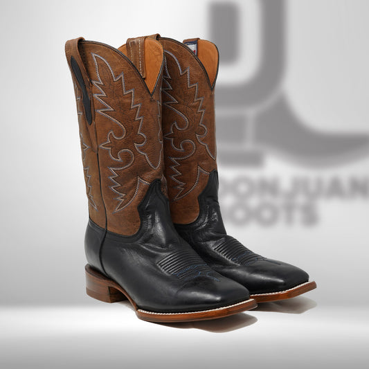 DJ1038 | Don Juan Boots Men's Mad Dog Black H Toe P