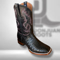 DJ2019 | Don Juan Boots Men's Caiman Belly Black H Toe P