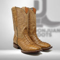 DJ2066 | Don Juan Boots Men's Caiman Tail Saddle Tan H Toe P