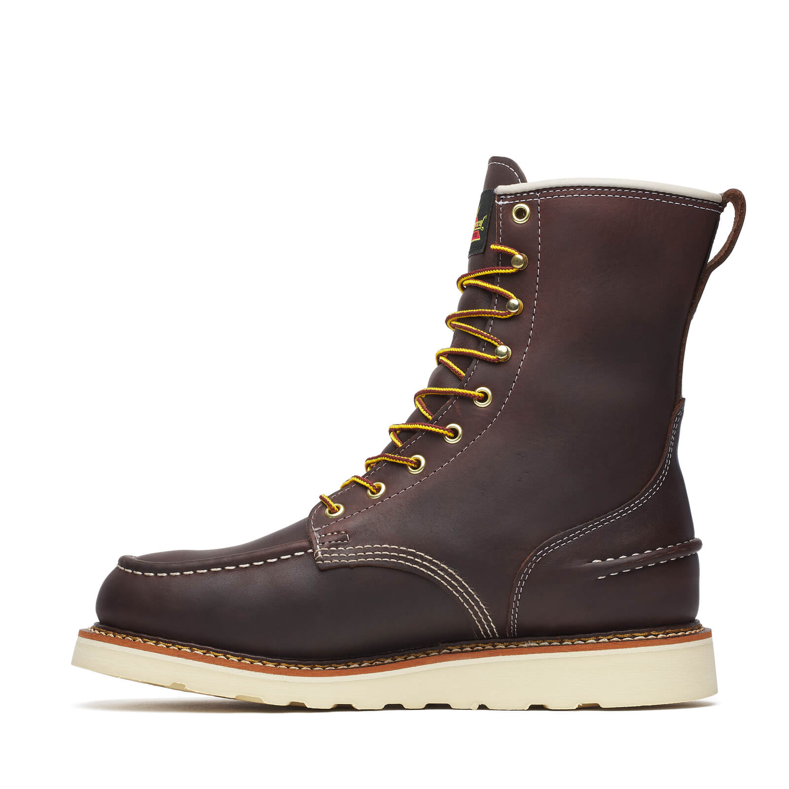 804-3800 | Thorogood 1957 Series Waterproof 8" Briar Pitstop Steel Safety Toe Work Boots for Men