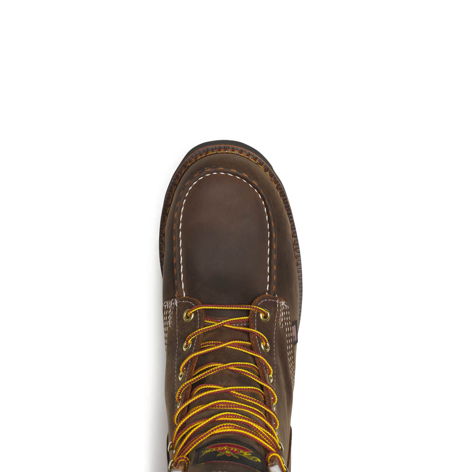 804-3898 | Thorogood 1957 Series Waterproof 8" Steel Safety Moc Toe Work Boots for Men
