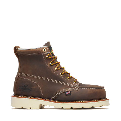 804-4375 | Thorogood American Heritage 6" Steel Safety Toe Work Boots for Men