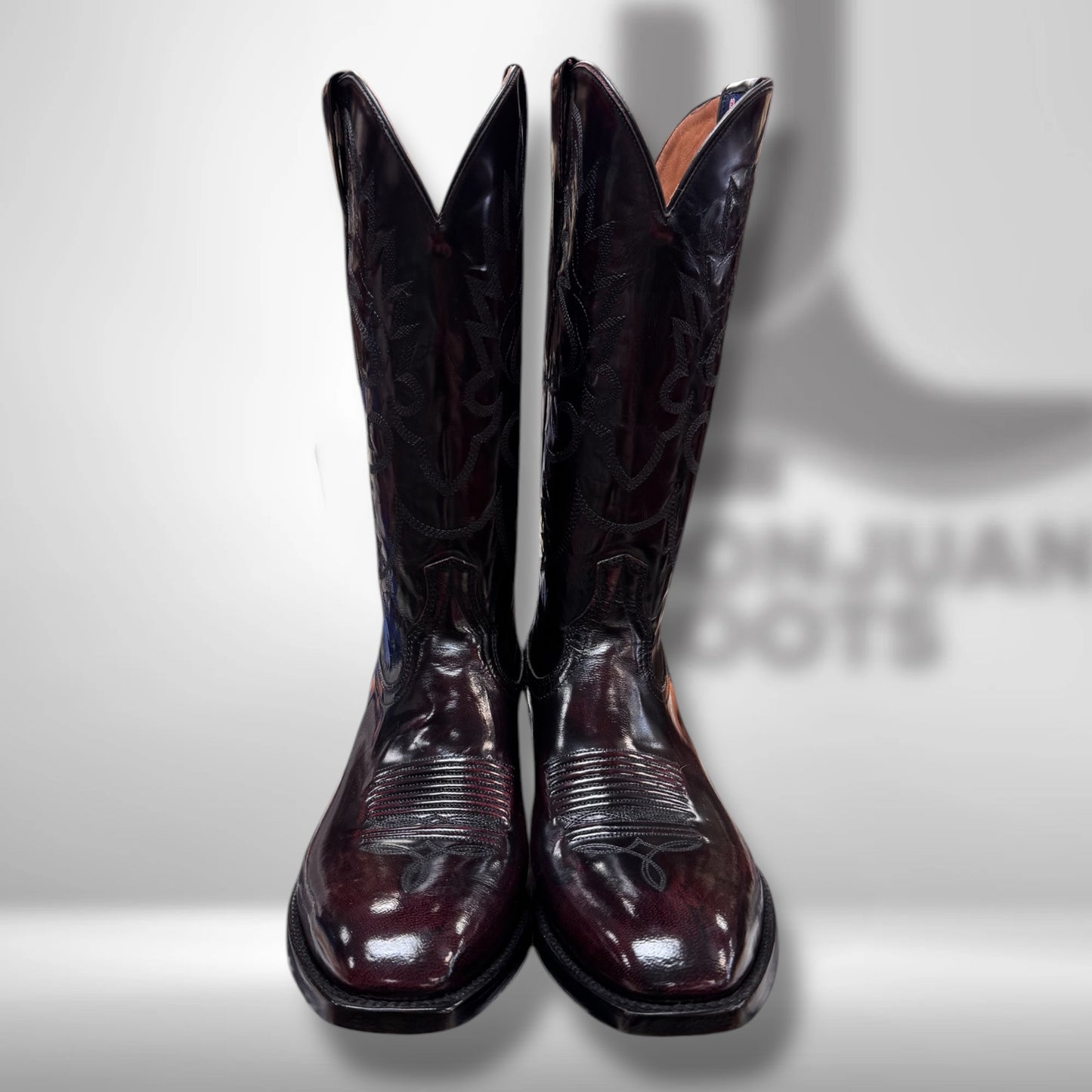 Dj1004 | Taz Goat French Toe Blk Cherry