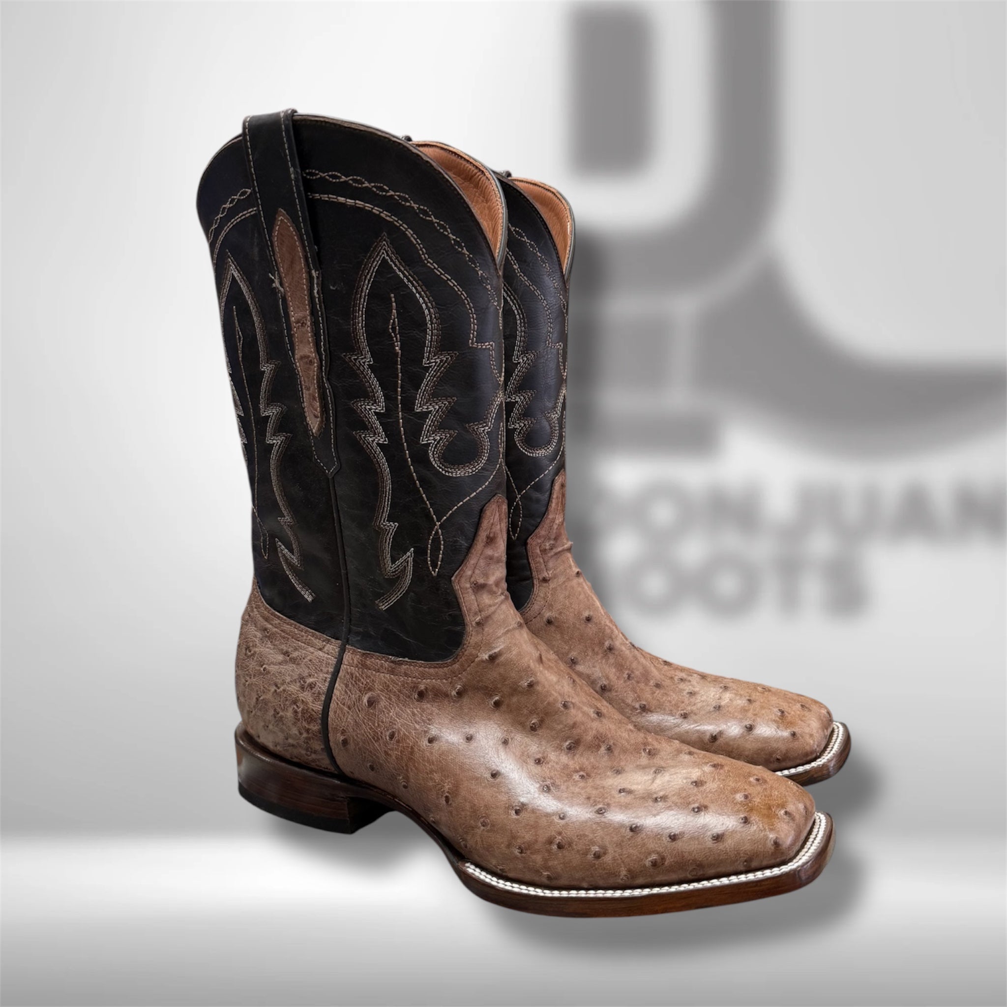 Dj3022 | Ostrich Kango Tabac Hp-toe