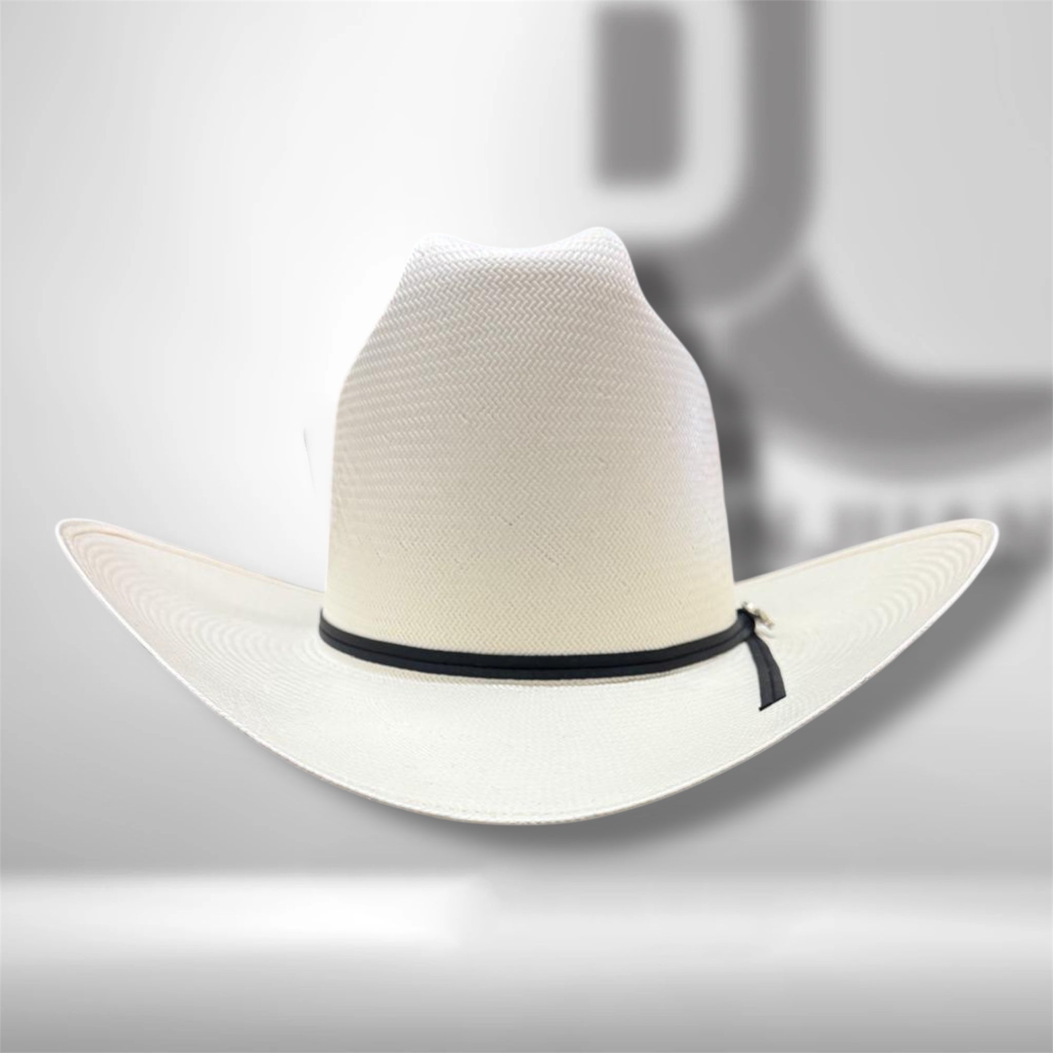 Jbh002 | The Judge/El Juez 10x Straw Hat Black Eyelets