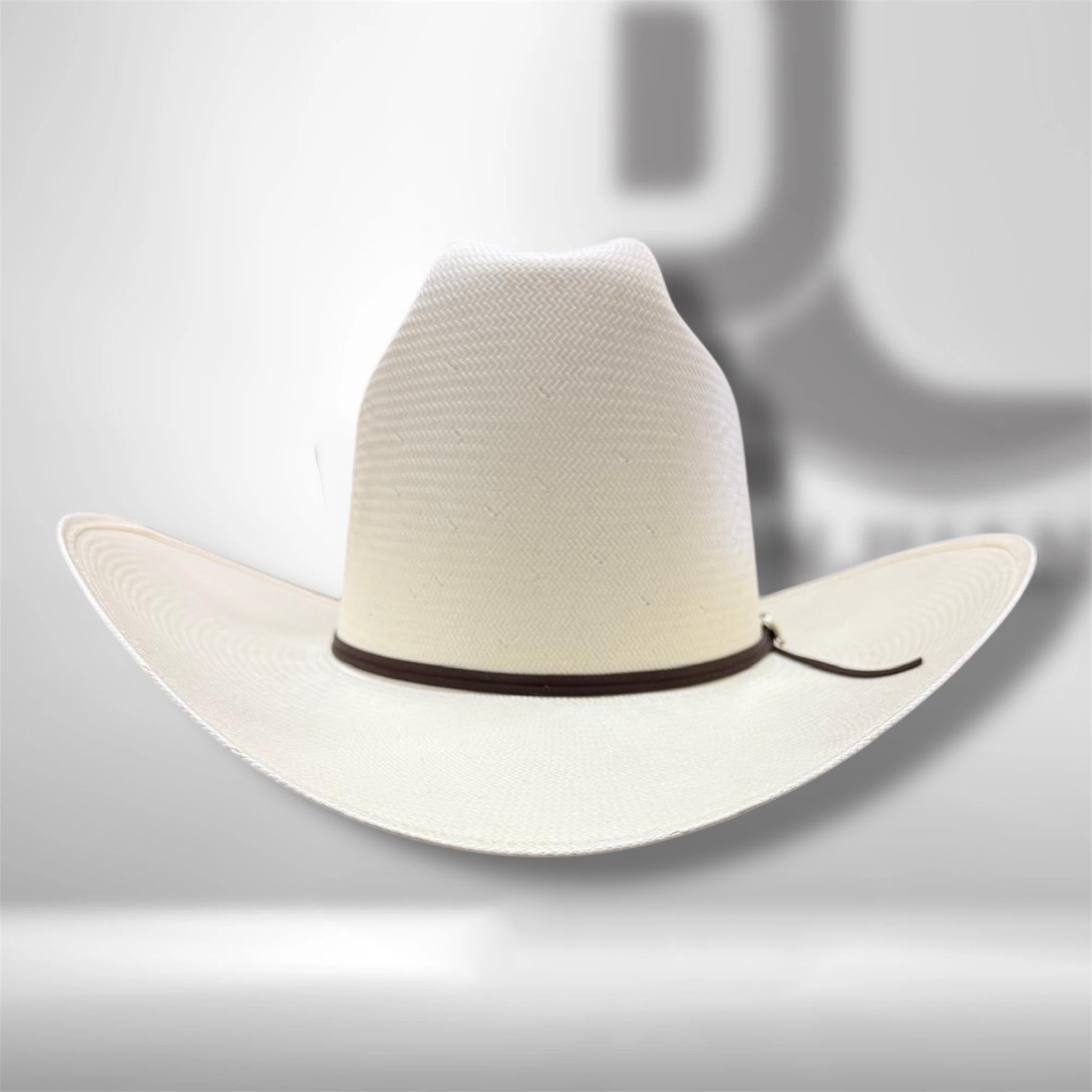 Jbh004 | The Judge/El Juez 10x Straw Hat Chocolate Eyelets
