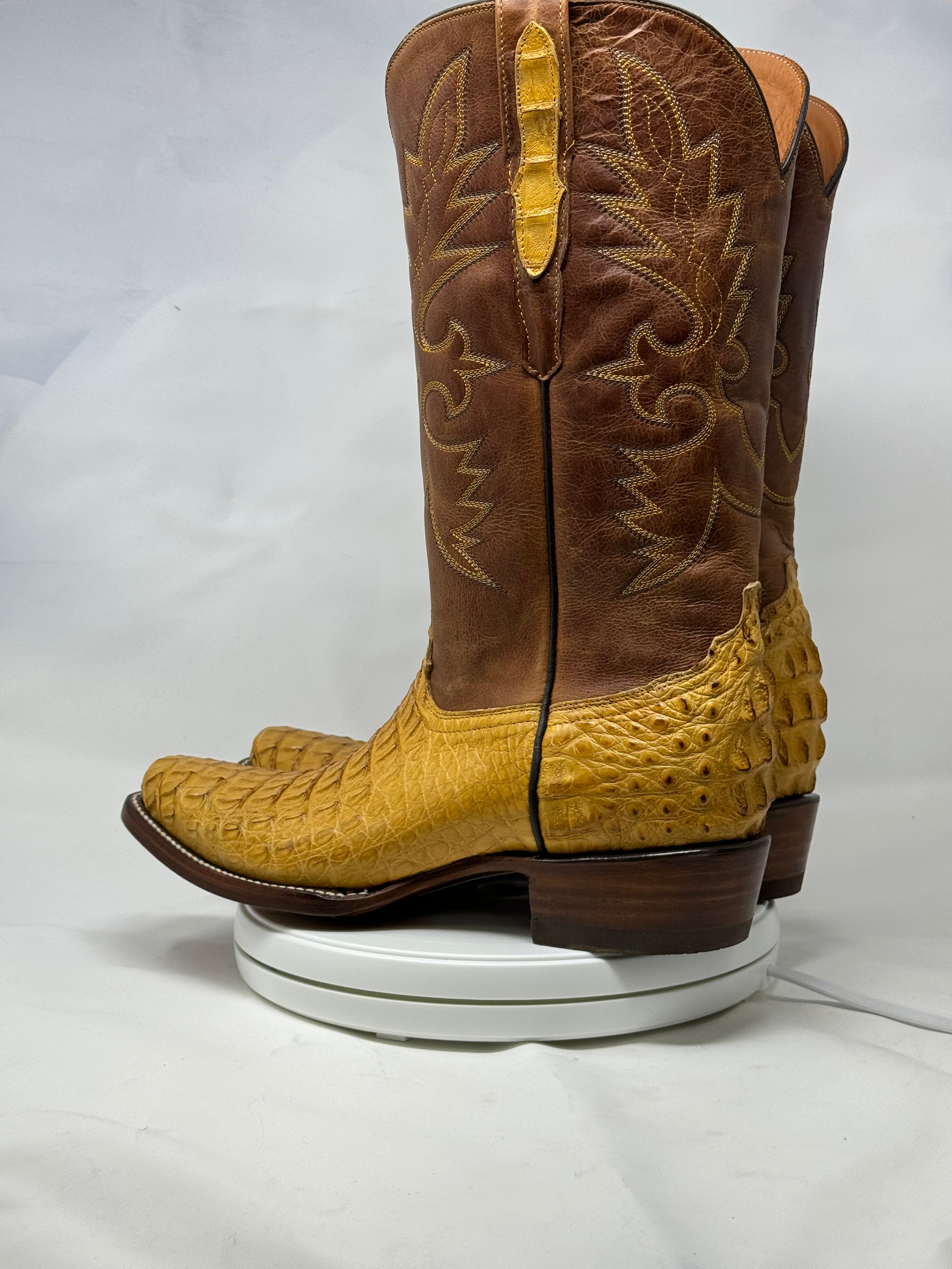 DJ2059 | Don Juan Boots Men's Caiman Back Buttercup Diamond Toe