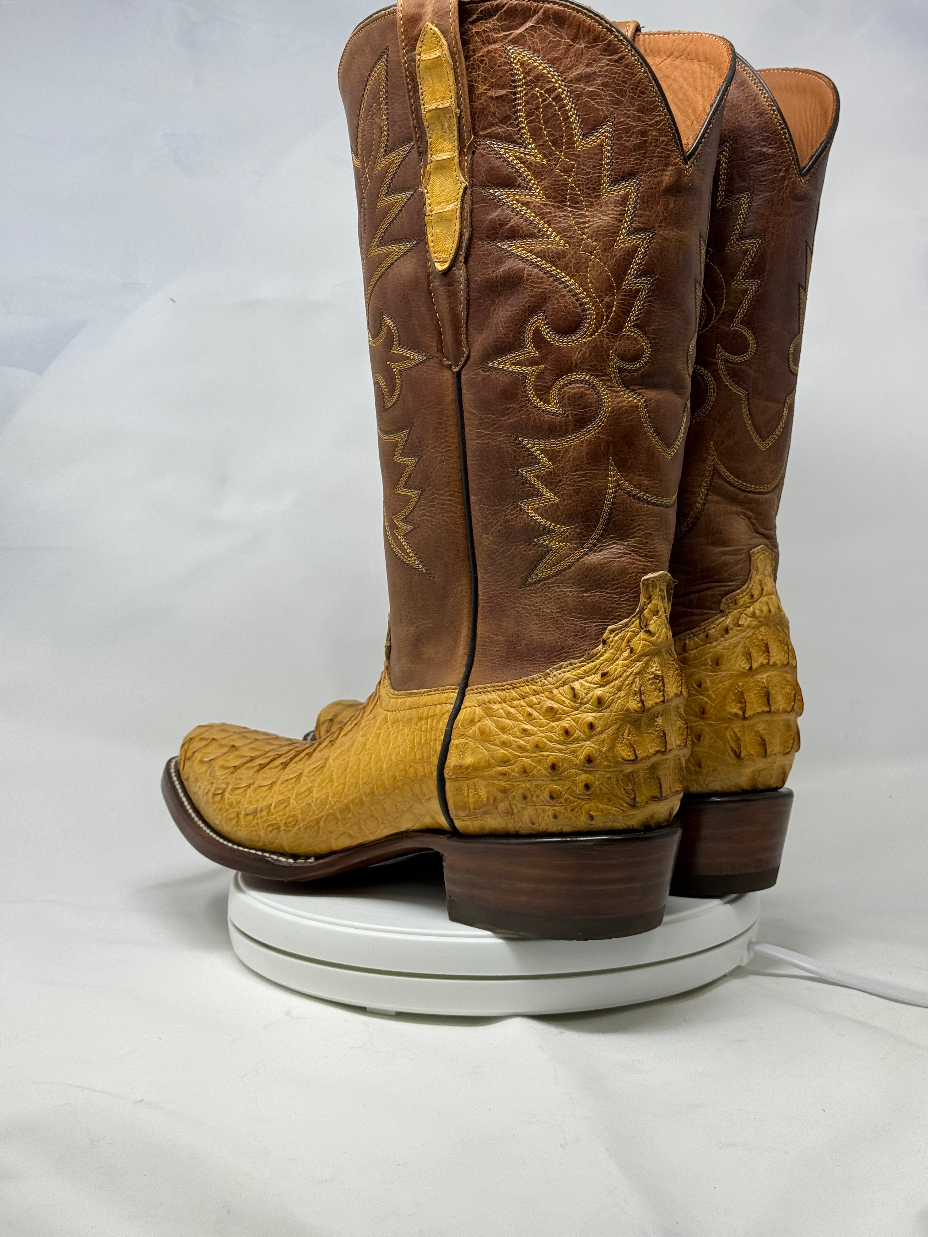 DJ2059 | Don Juan Boots Men's Caiman Back Buttercup Diamond Toe