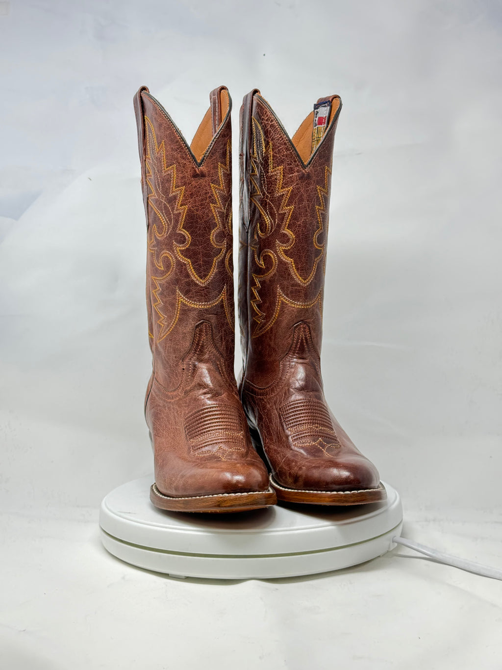 DJ1039 | Don Juan Boots Women's Mad Dog Ranch Hand Almond Rw