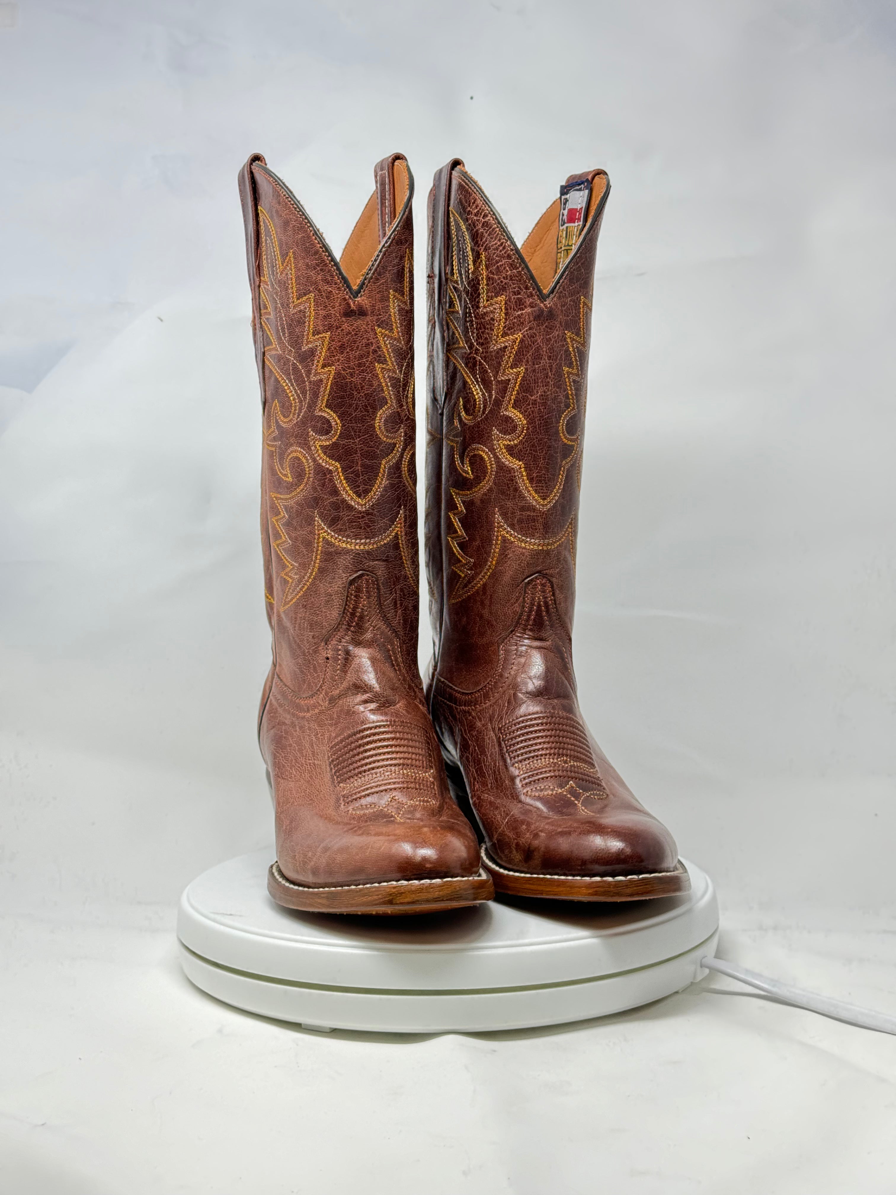 DJ1039 | Don Juan Boots Women's Mad Dog Ranch Hand Almond Rw