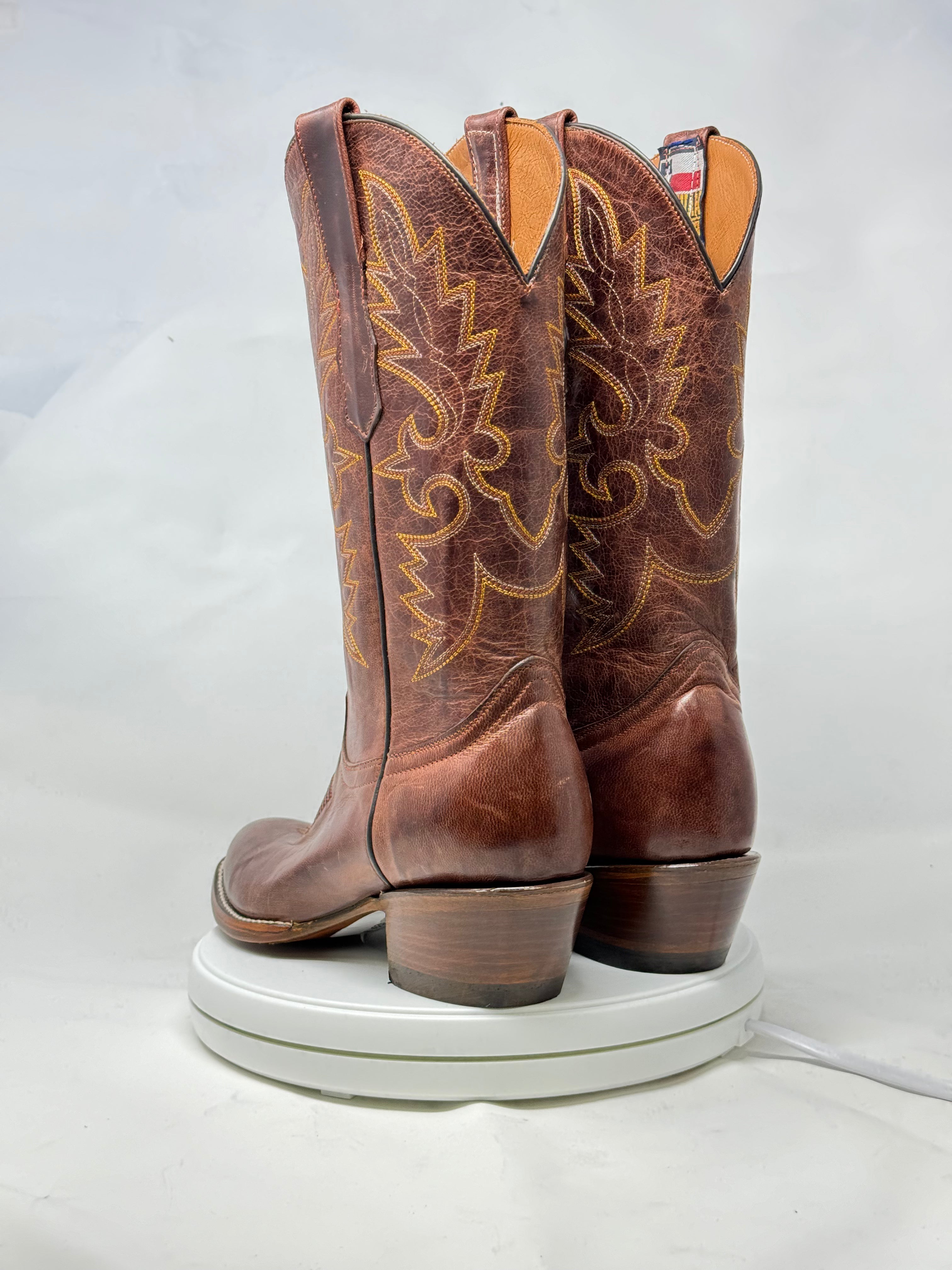 DJ1039 | Don Juan Boots Women's Mad Dog Ranch Hand Almond Rw