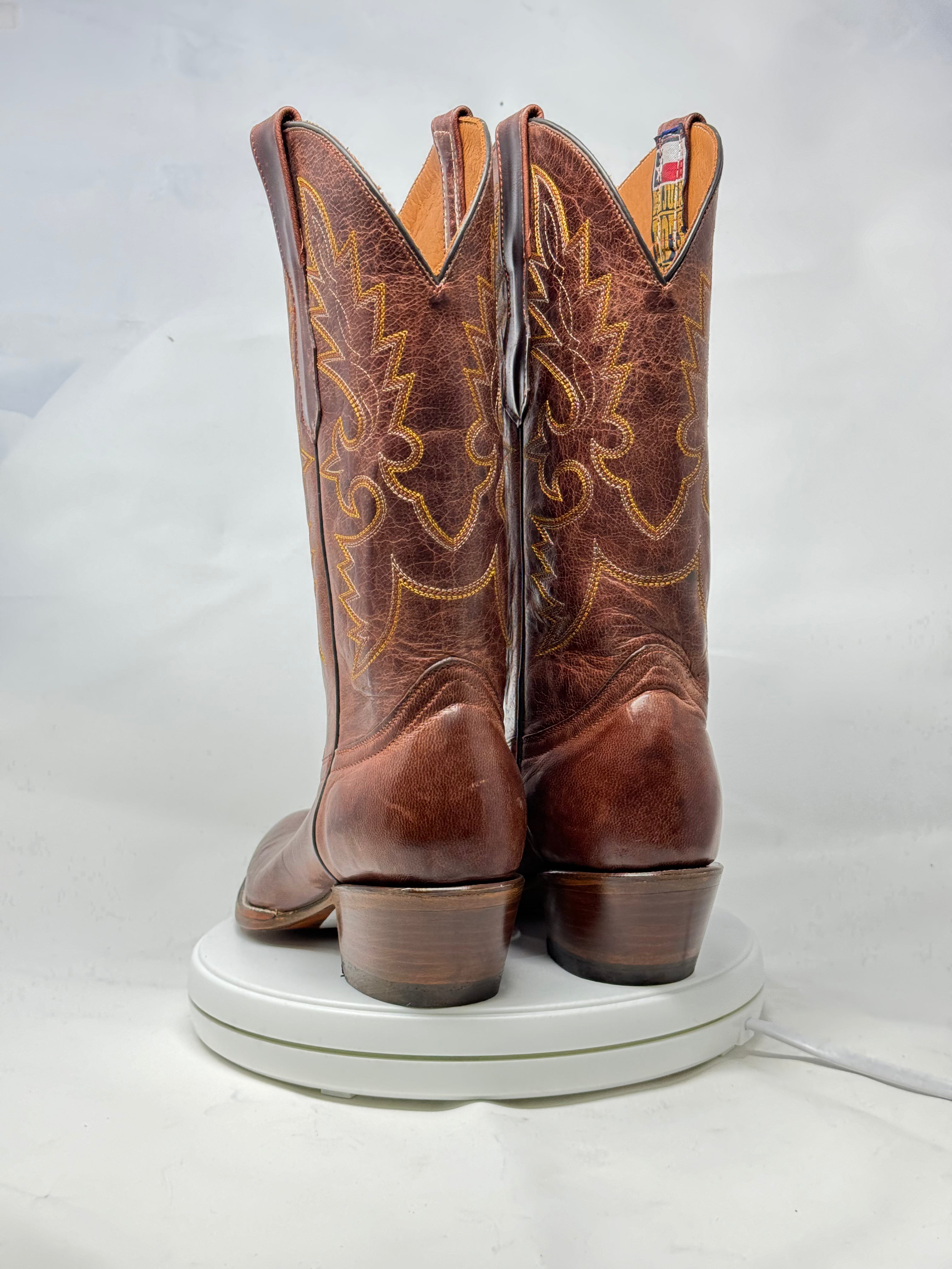 DJ1039 | Don Juan Boots Women's Mad Dog Ranch Hand Almond Rw