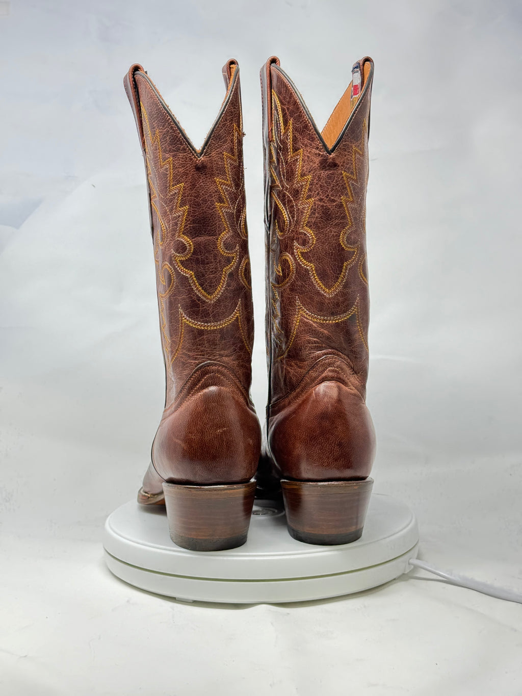 DJ1039 | Don Juan Boots Women's Mad Dog Ranch Hand Almond Rw