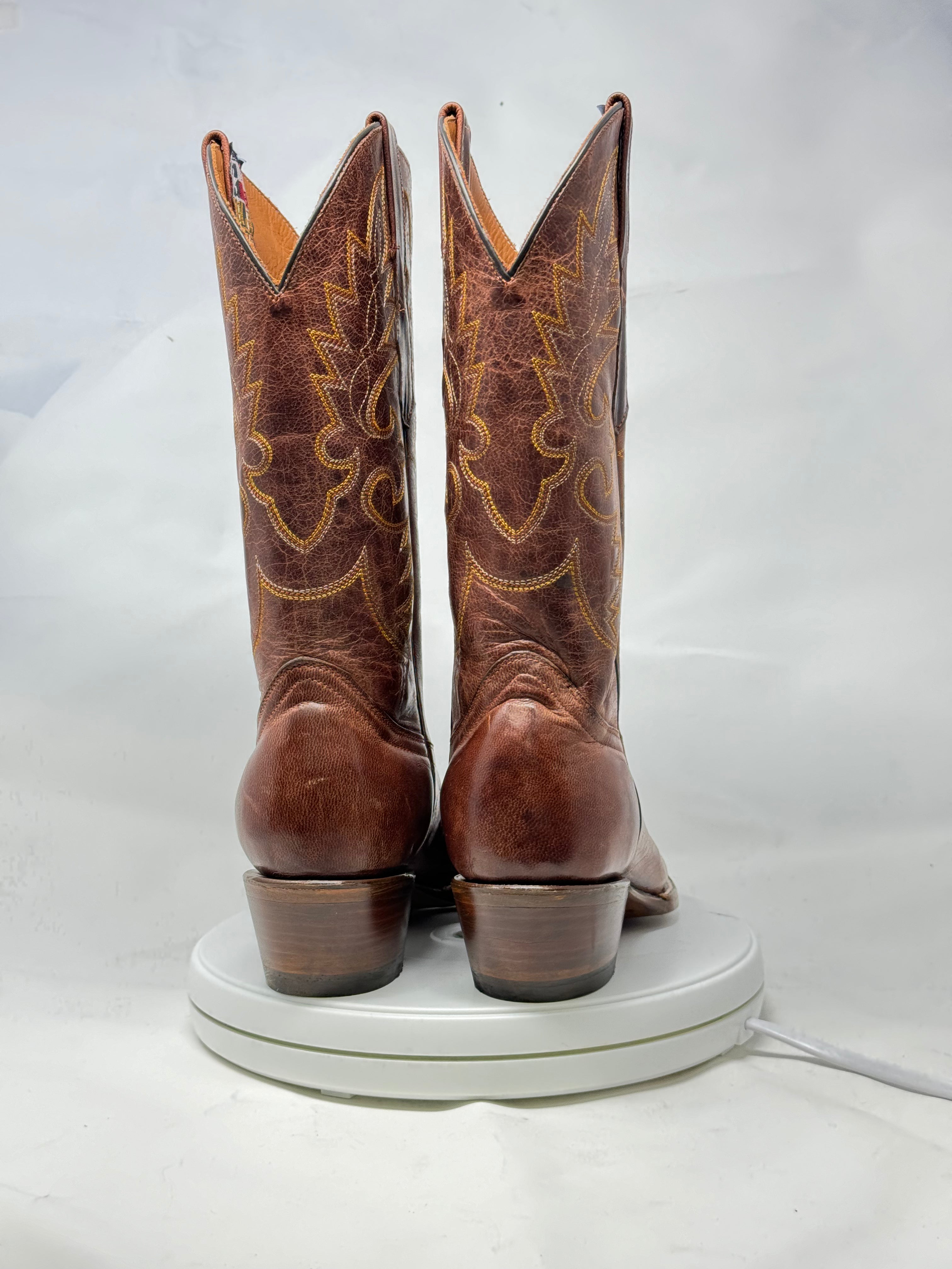 DJ1039 | Don Juan Boots Women's Mad Dog Ranch Hand Almond Rw