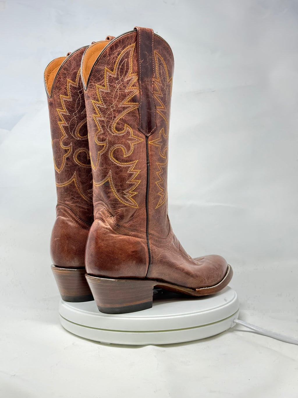 DJ1039 | Don Juan Boots Women's Mad Dog Ranch Hand Almond Rw