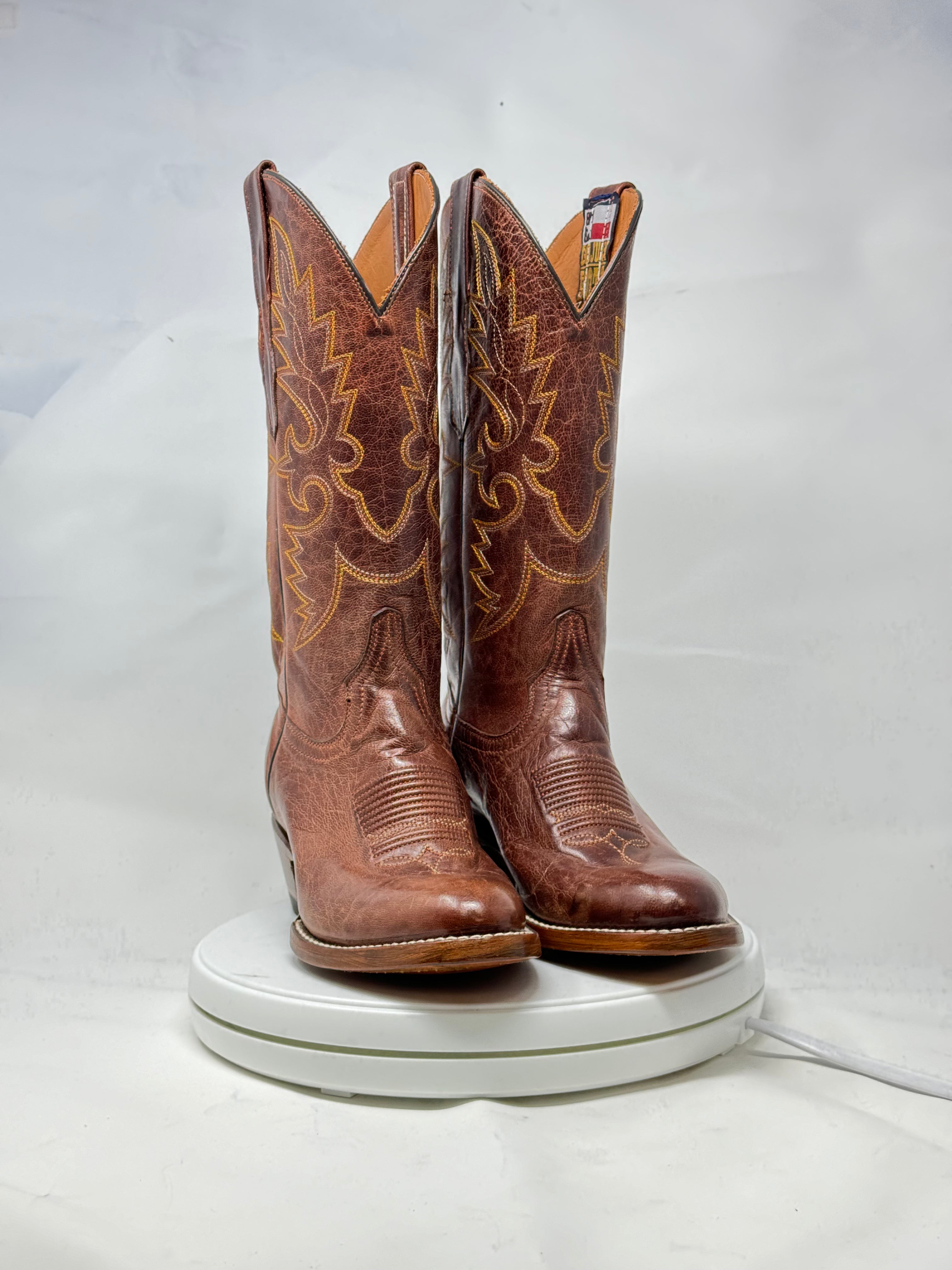 DJ1039 | Don Juan Boots Women's Mad Dog Ranch Hand Almond Rw