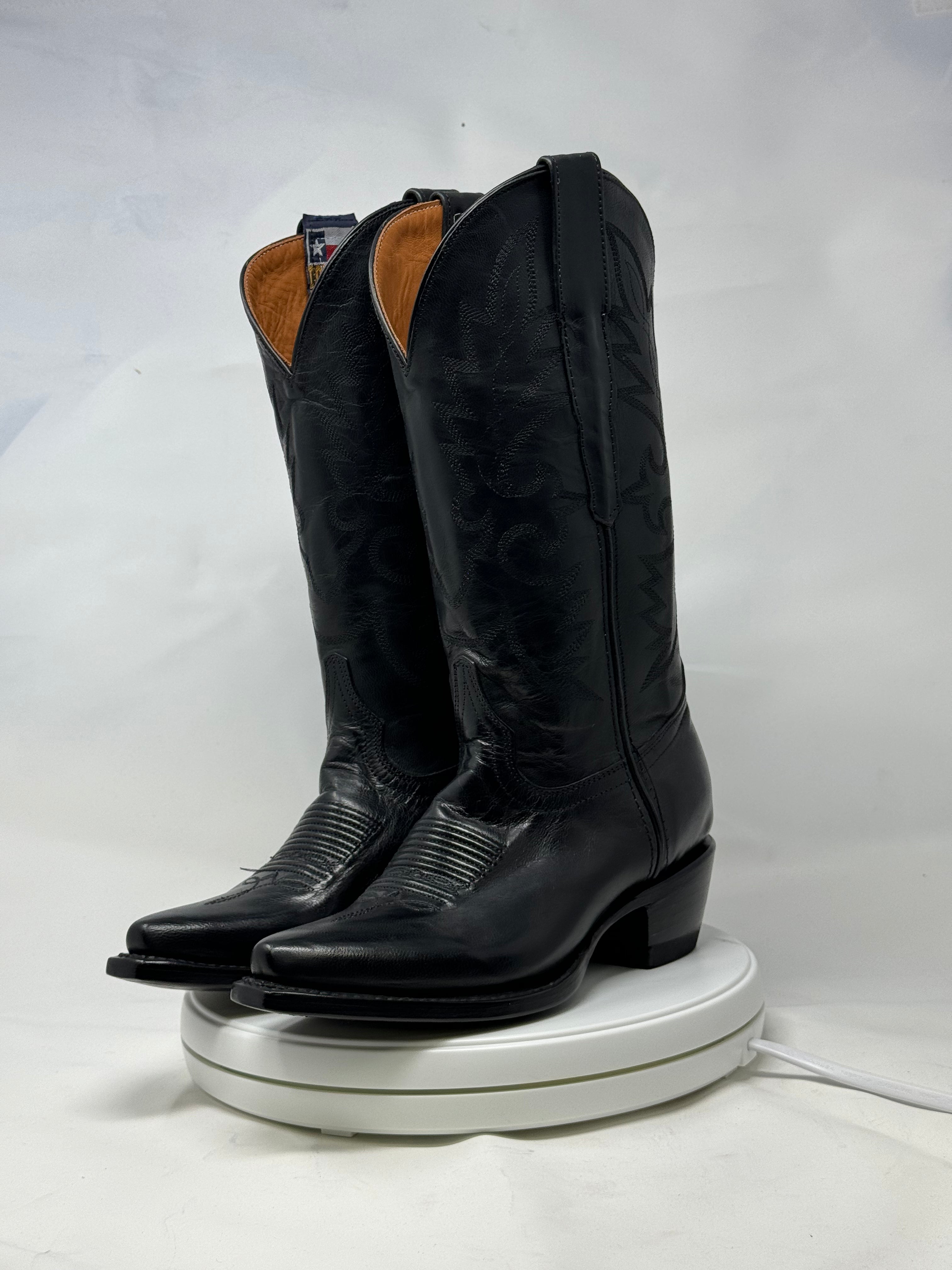 DJ1041 | Don Juan Boots Women's Black Mad Dog Snip Toe