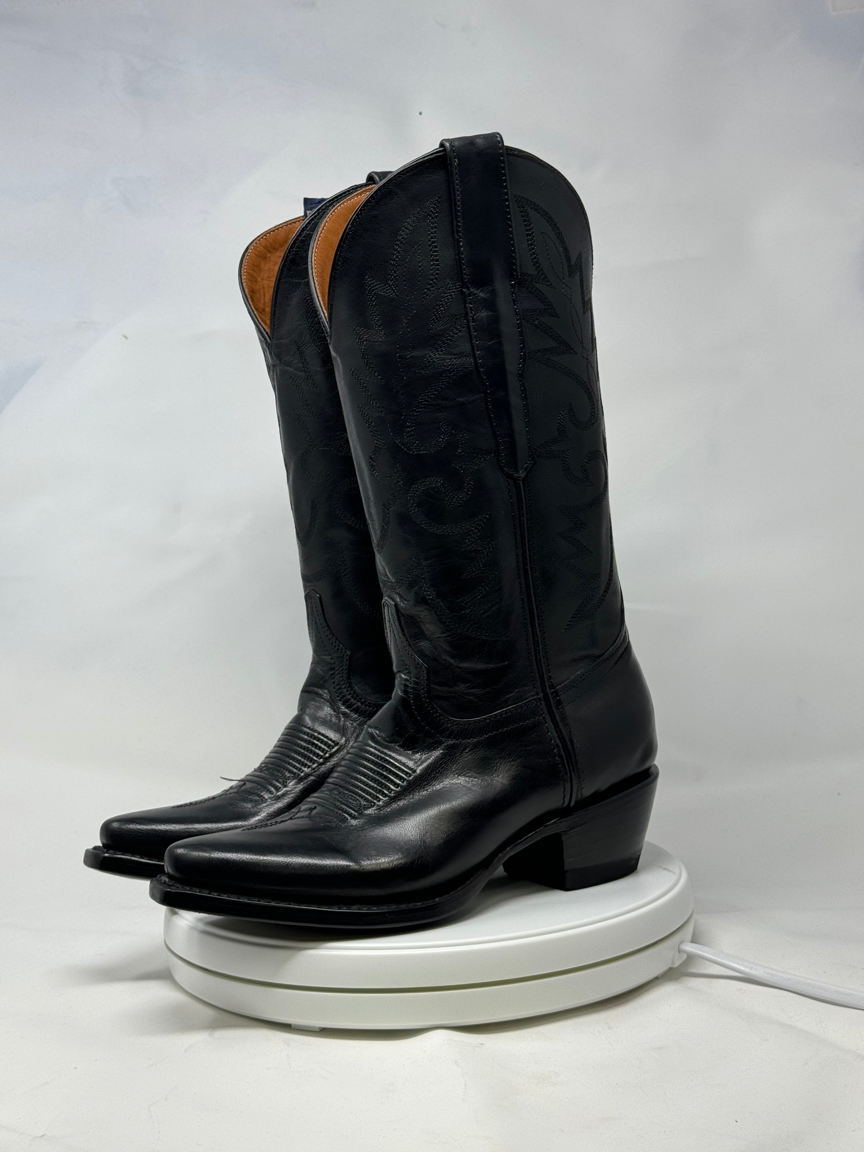 DJ1041 | Don Juan Boots Women's Black Mad Dog Snip Toe