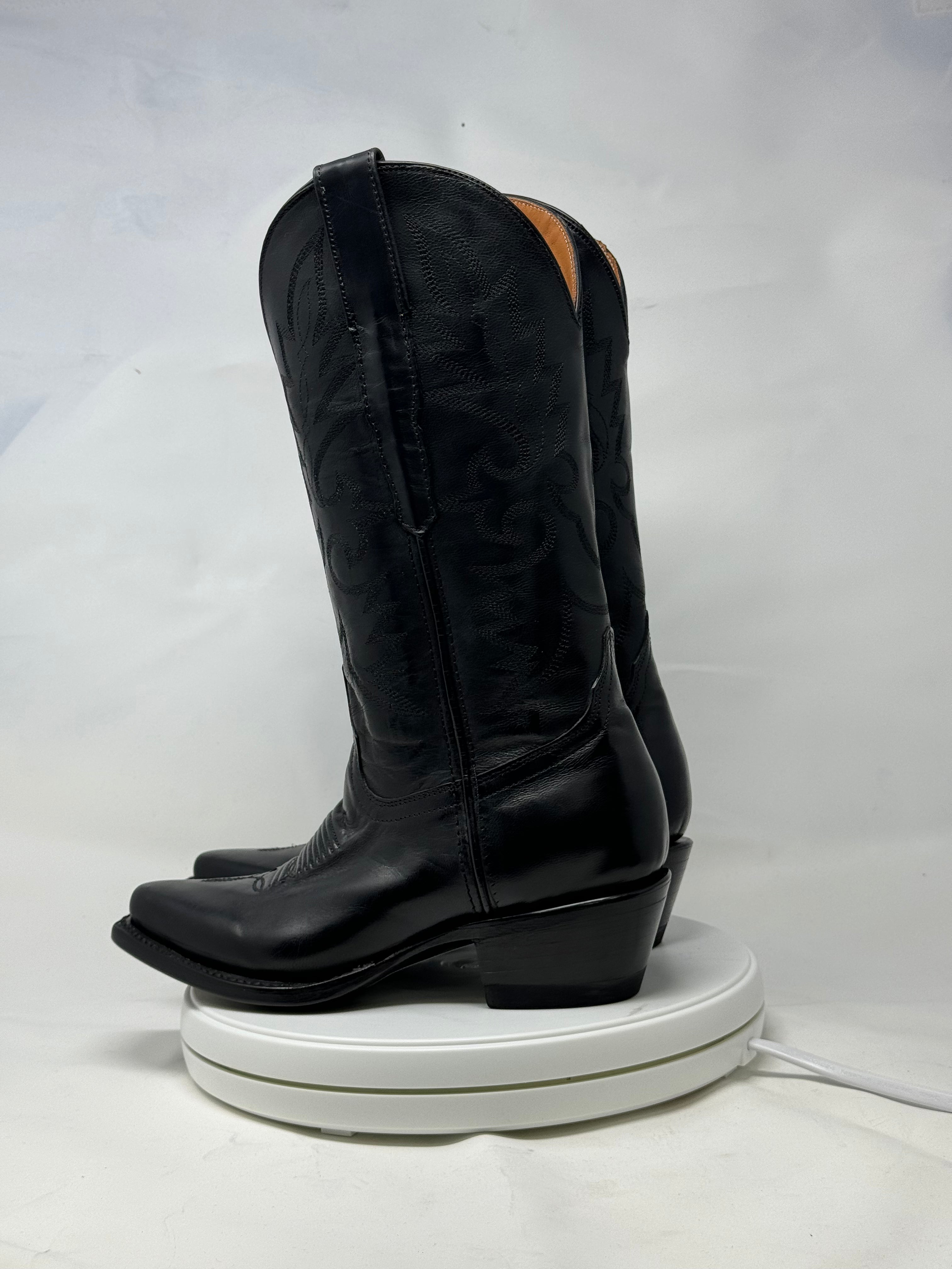 DJ1041 | Don Juan Boots Women's Black Mad Dog Snip Toe