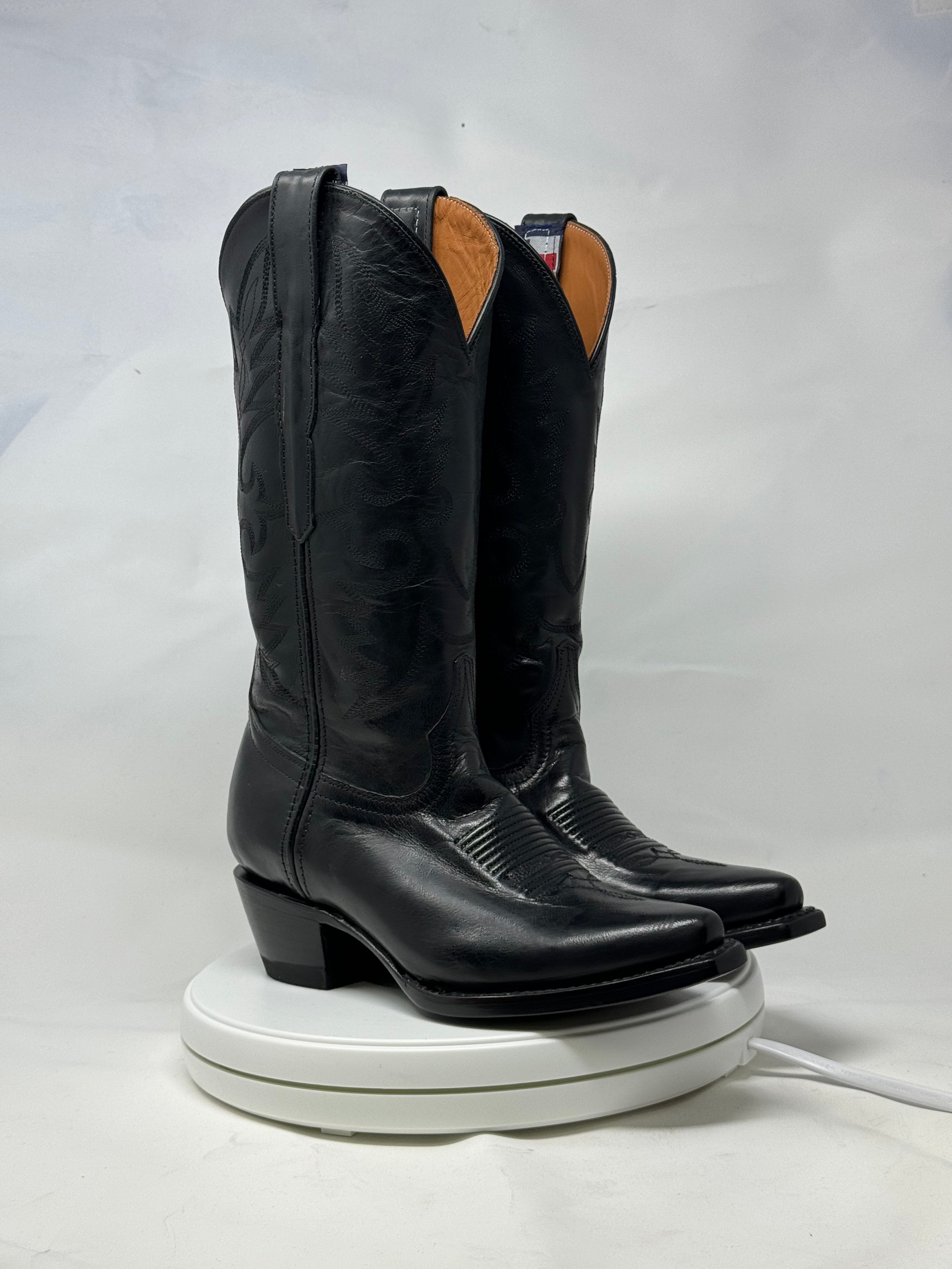 DJ1041 | Don Juan Boots Women's Black Mad Dog Snip Toe