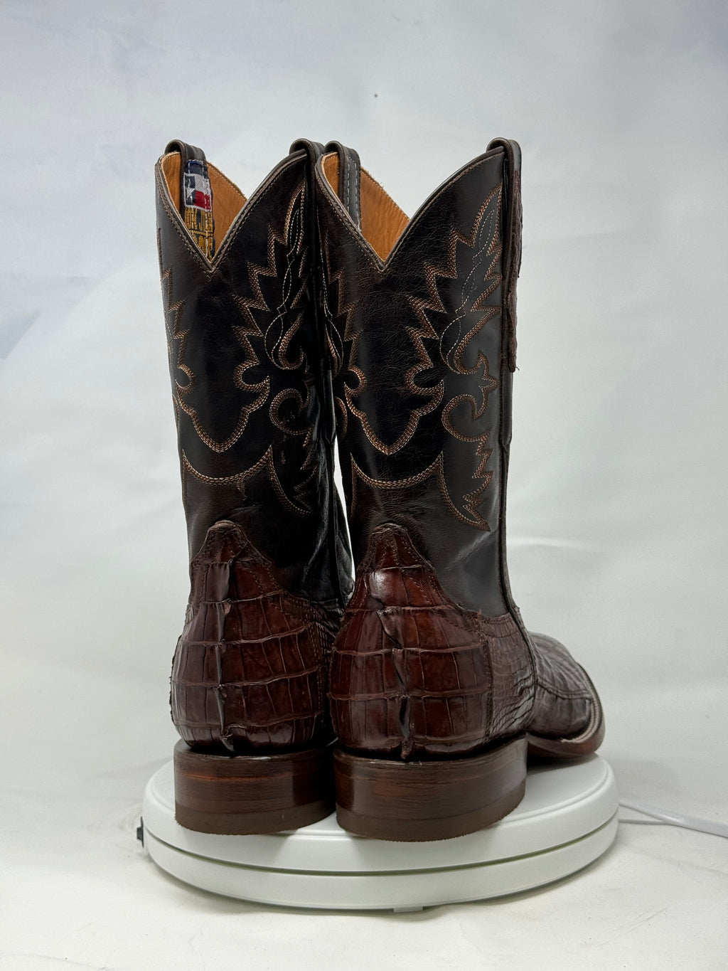 DJ2023 | Don Juan Boots Men's Caiman Tail Cigar H Toe