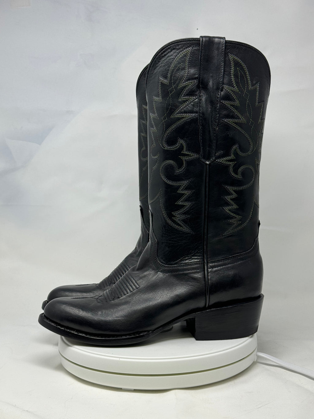 DJ1027 | Don Juan Boots Men's Black Ranch Hand R Toe