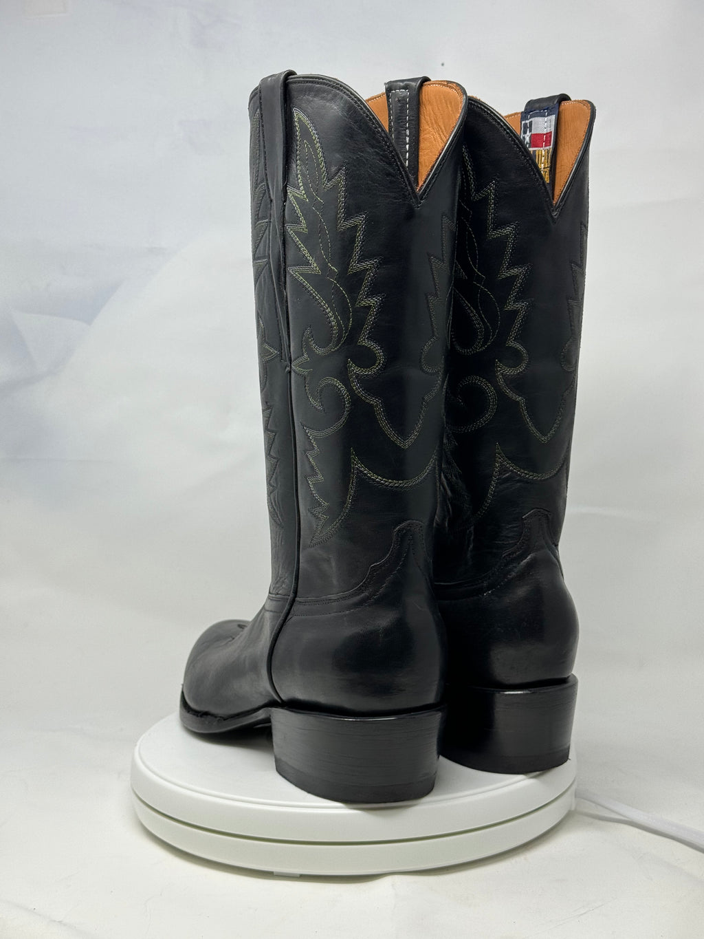 DJ1027 | Don Juan Boots Men's Black Ranch Hand R Toe
