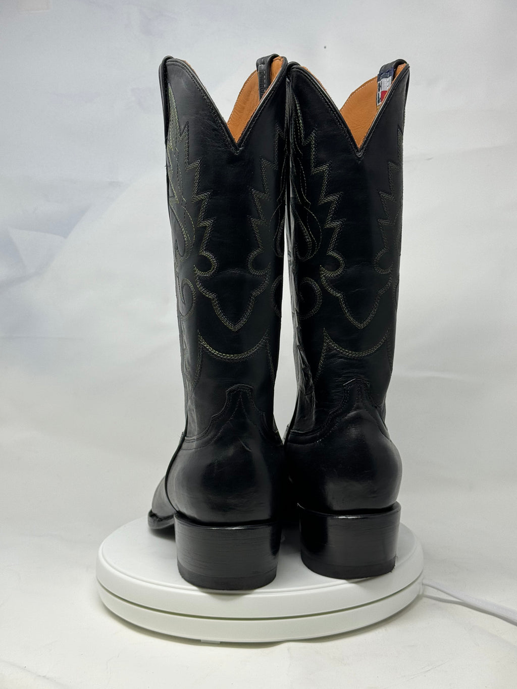 DJ1027 | Don Juan Boots Men's Black Ranch Hand R Toe
