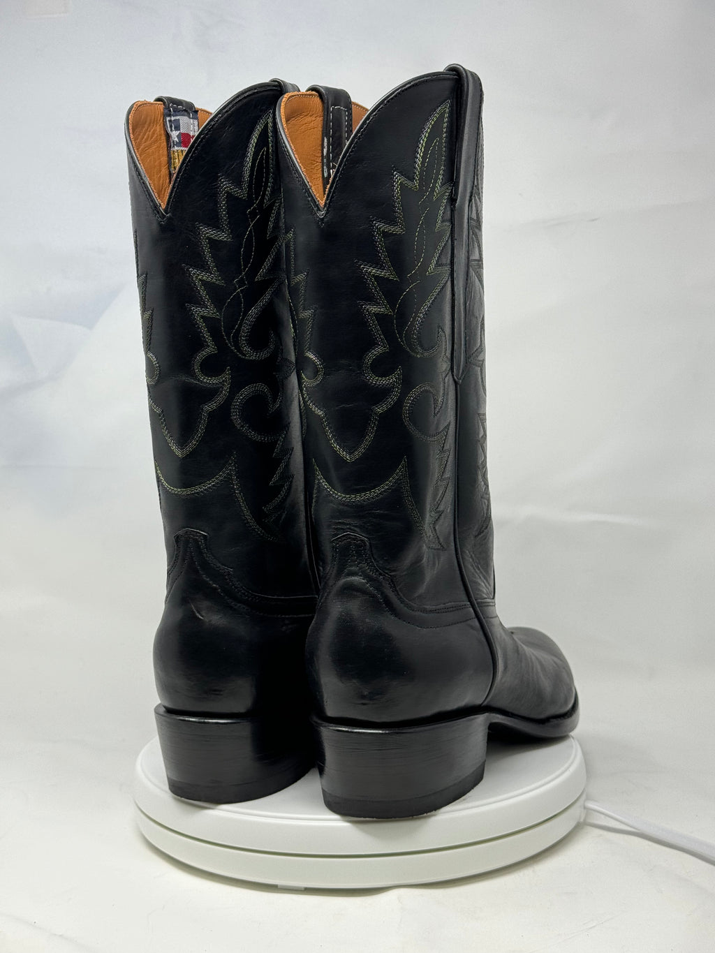 DJ1027 | Don Juan Boots Men's Black Ranch Hand R Toe