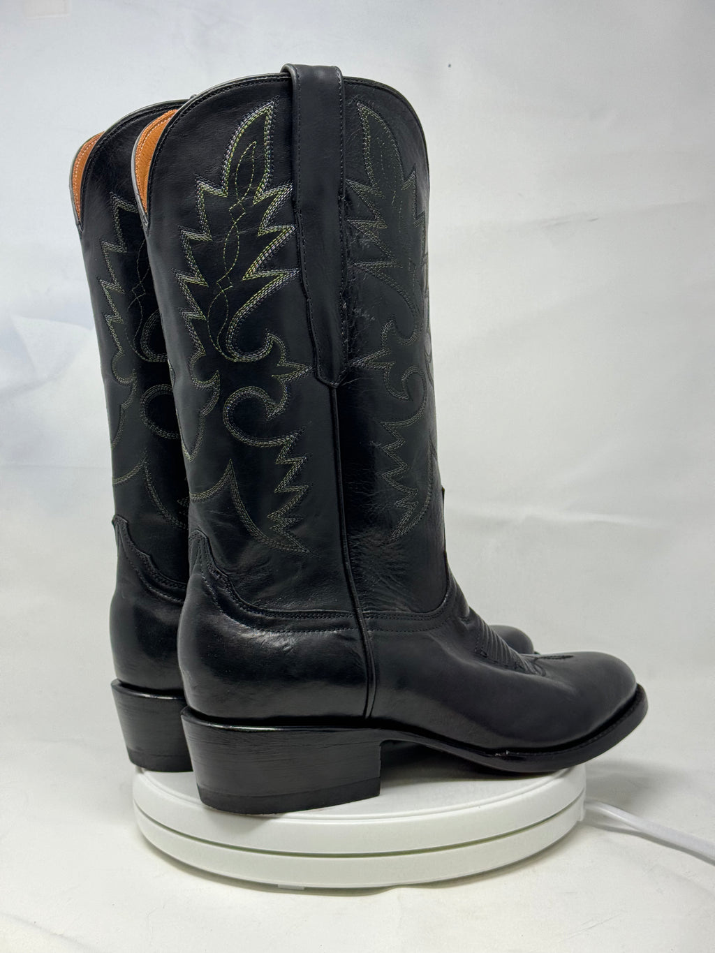 DJ1027 | Don Juan Boots Men's Black Ranch Hand R Toe