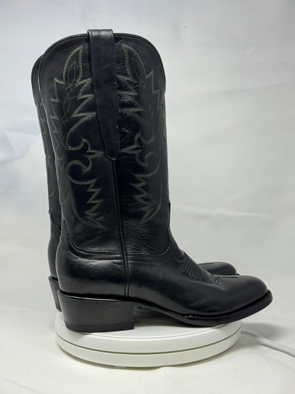 DJ1027 | Don Juan Boots Men's Black Ranch Hand R Toe