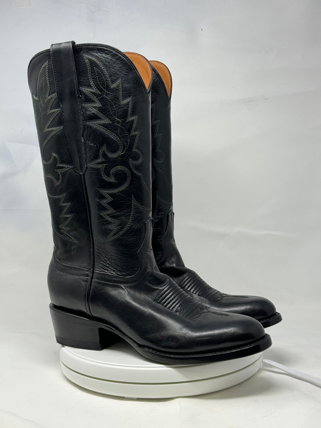 DJ1027 | Don Juan Boots Men's Black Ranch Hand R Toe