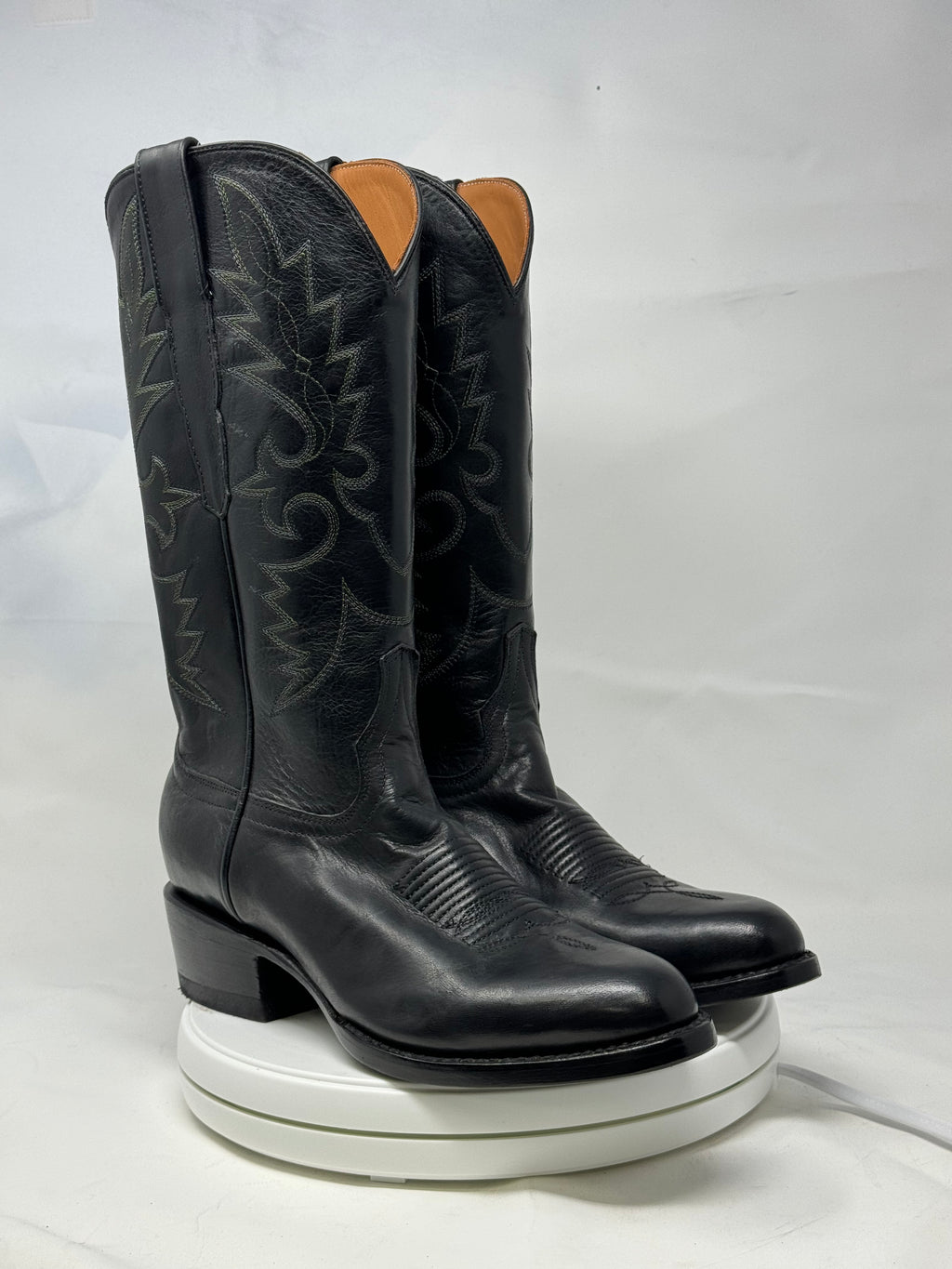 DJ1027 | Don Juan Boots Men's Black Ranch Hand R Toe