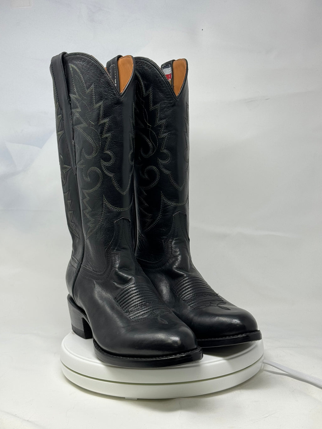 DJ1027 | Don Juan Boots Men's Black Ranch Hand R Toe