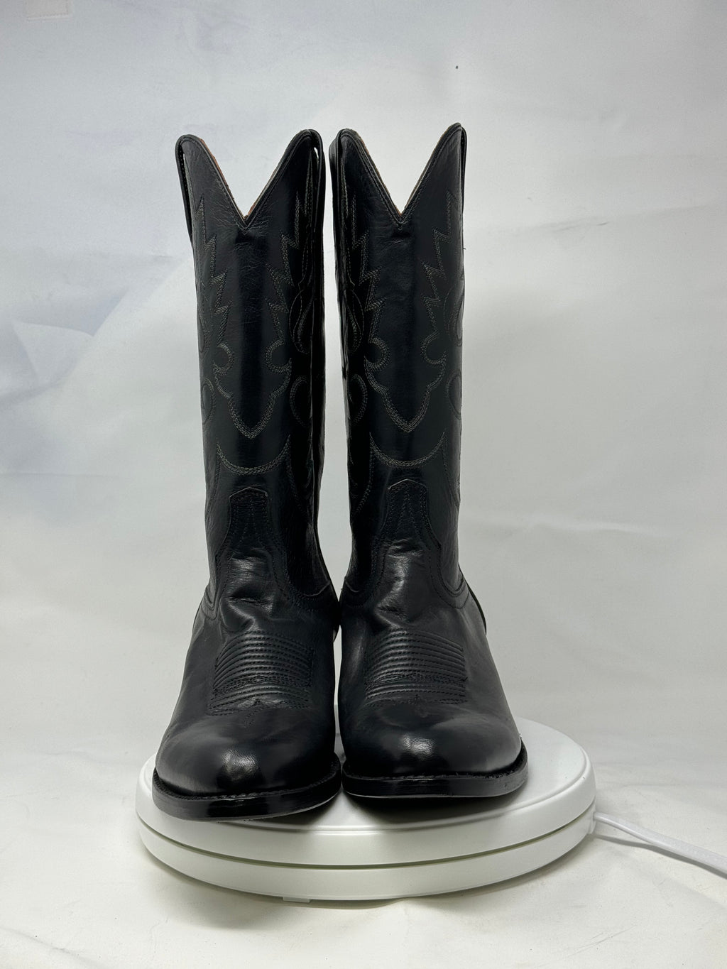 DJ1027 | Don Juan Boots Men's Black Ranch Hand R Toe