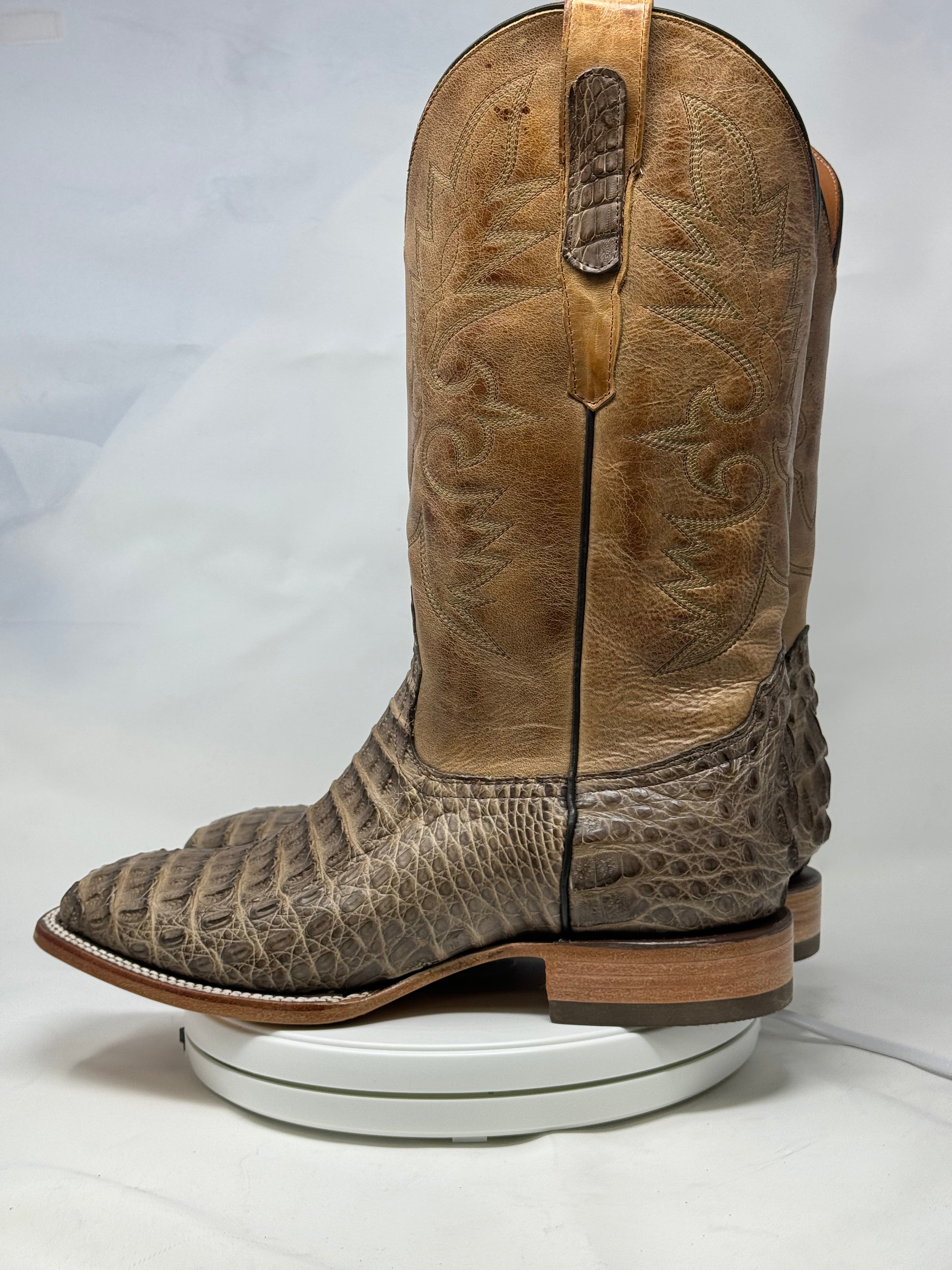 DJ2054 | Don Juan Boots Men's Caiman Back Chocomink H Toe P