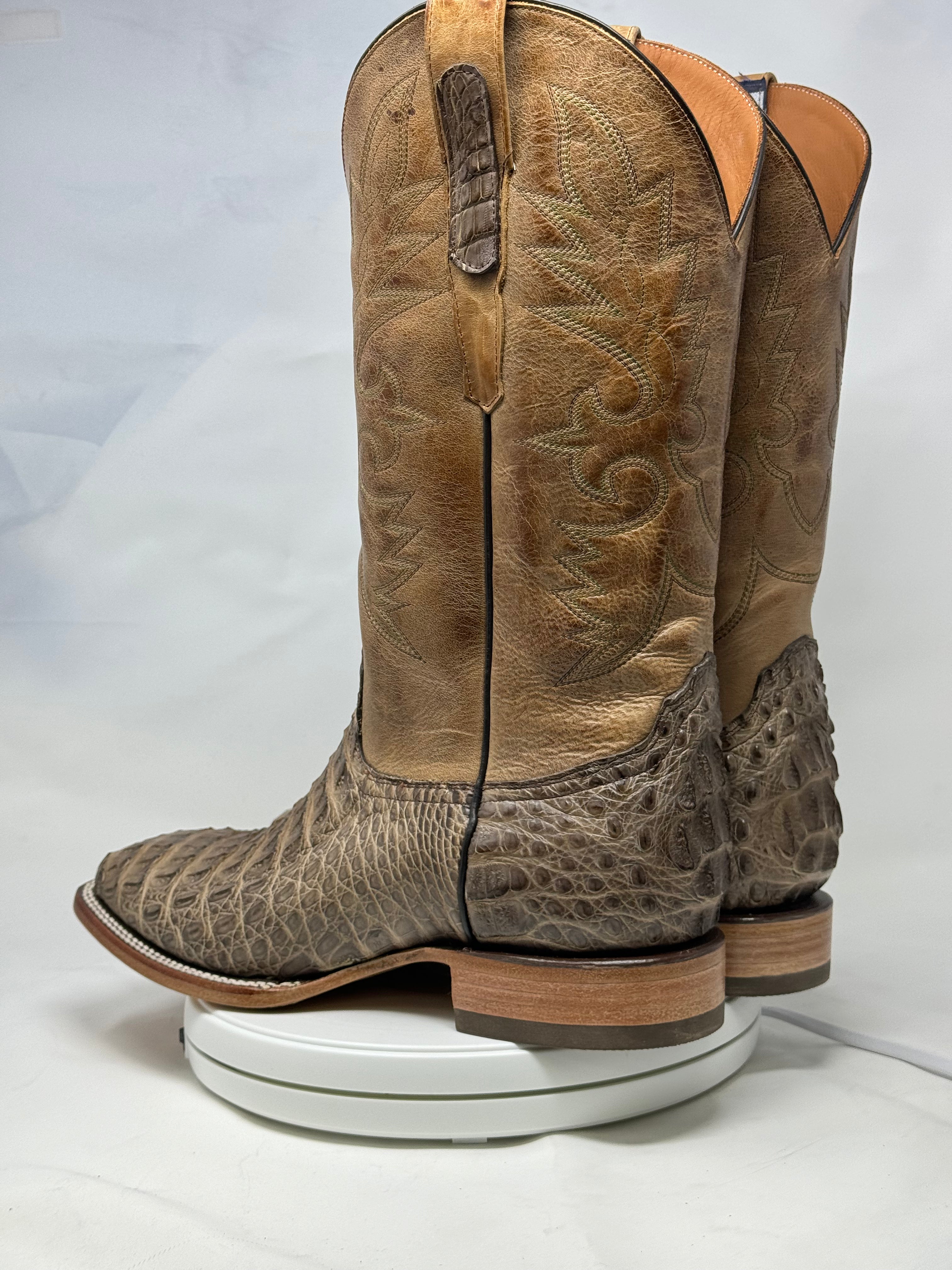 DJ2054 | Don Juan Boots Men's Caiman Back Chocomink H Toe P