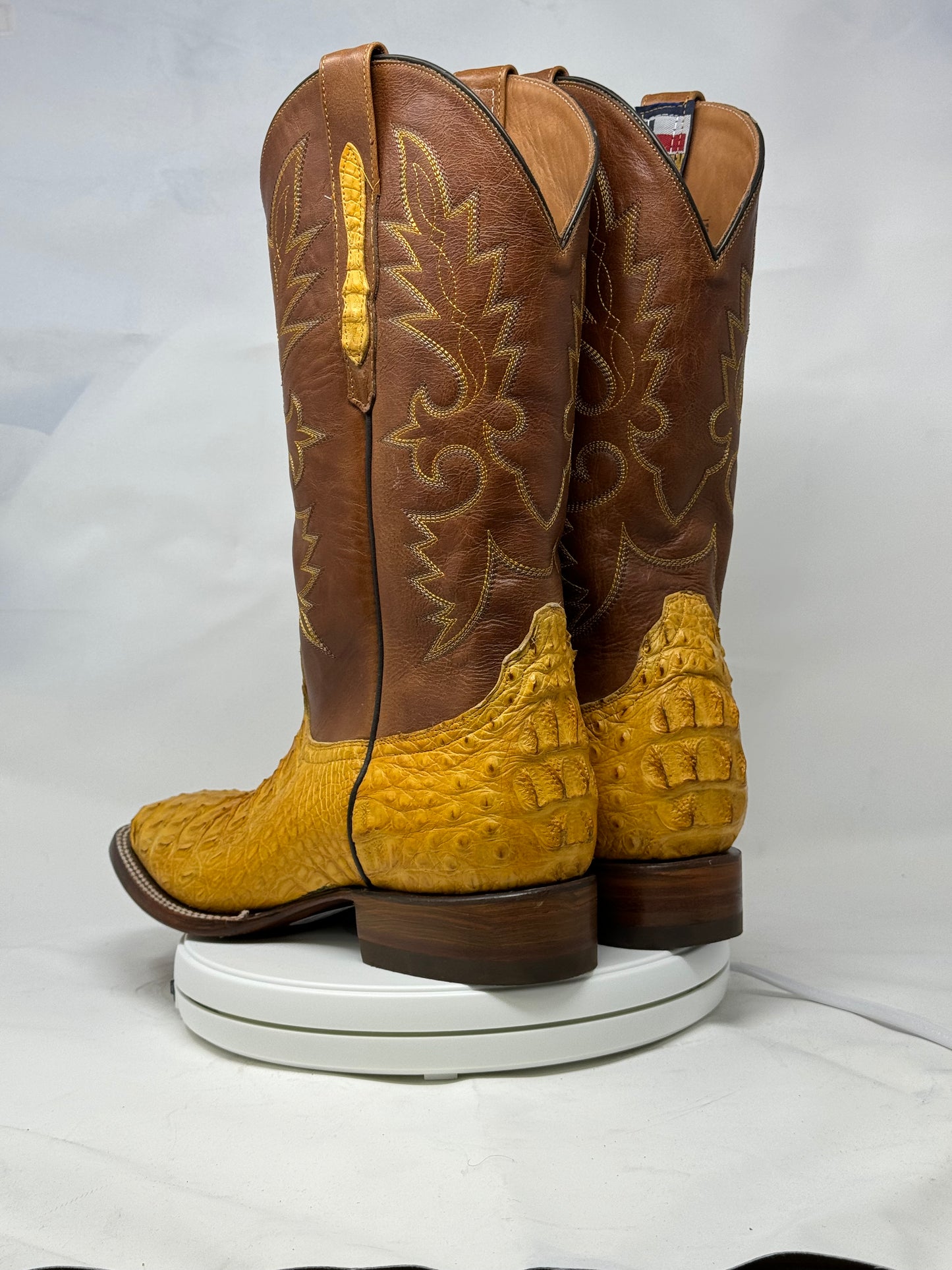 DJ2038 | Don Juan Boots Men's Caiman Back Buttercup H Toe P