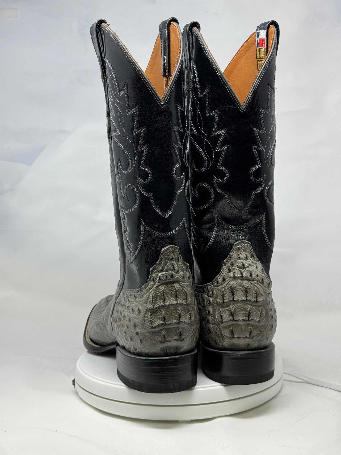 DJ2037 | Don Juan Boots Men's Caiman Back Dark Grey H Tor P