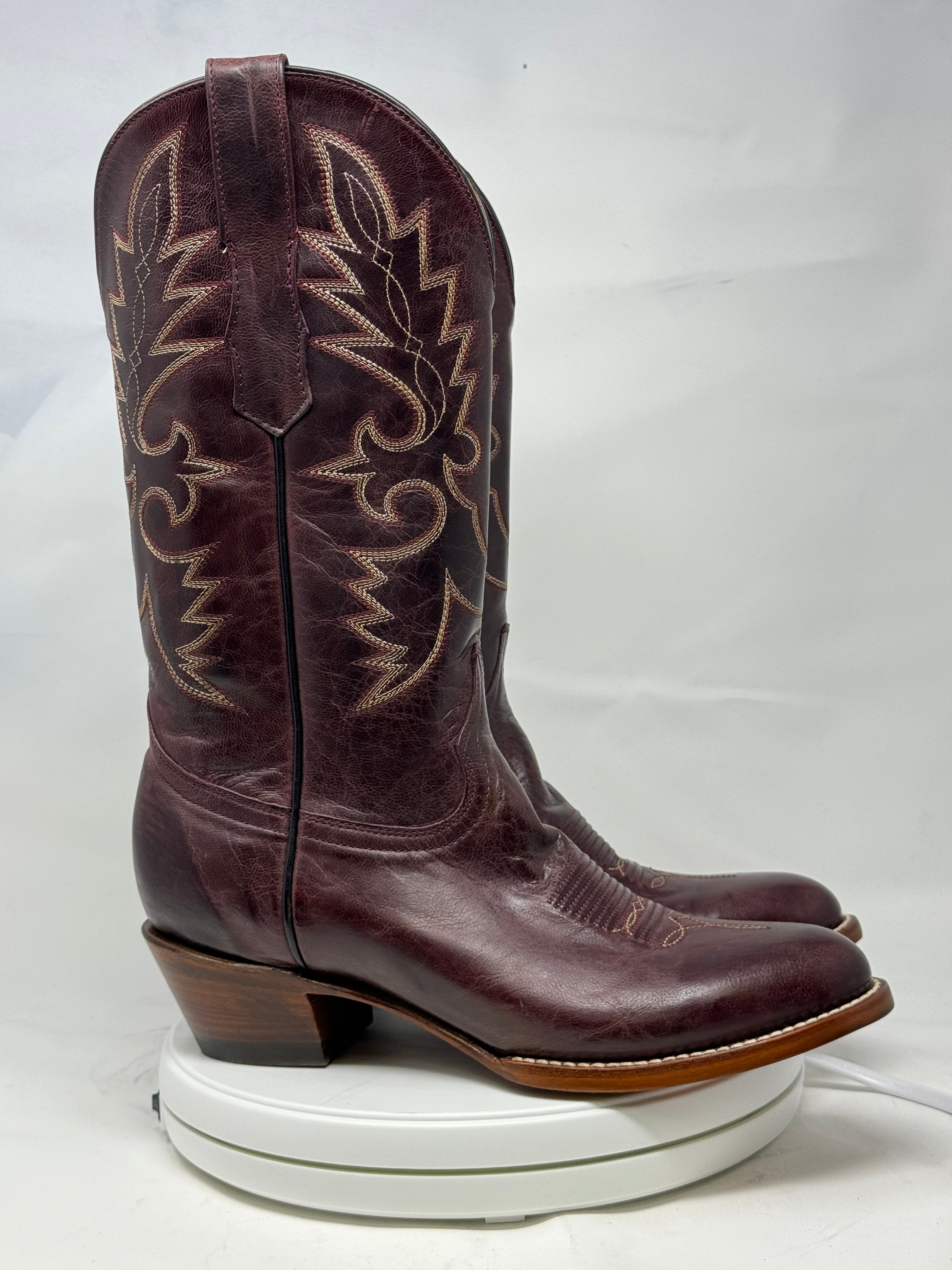 DJ1032 | Don Juan Boots Women's Mad Dog Burgundy Bc Rw