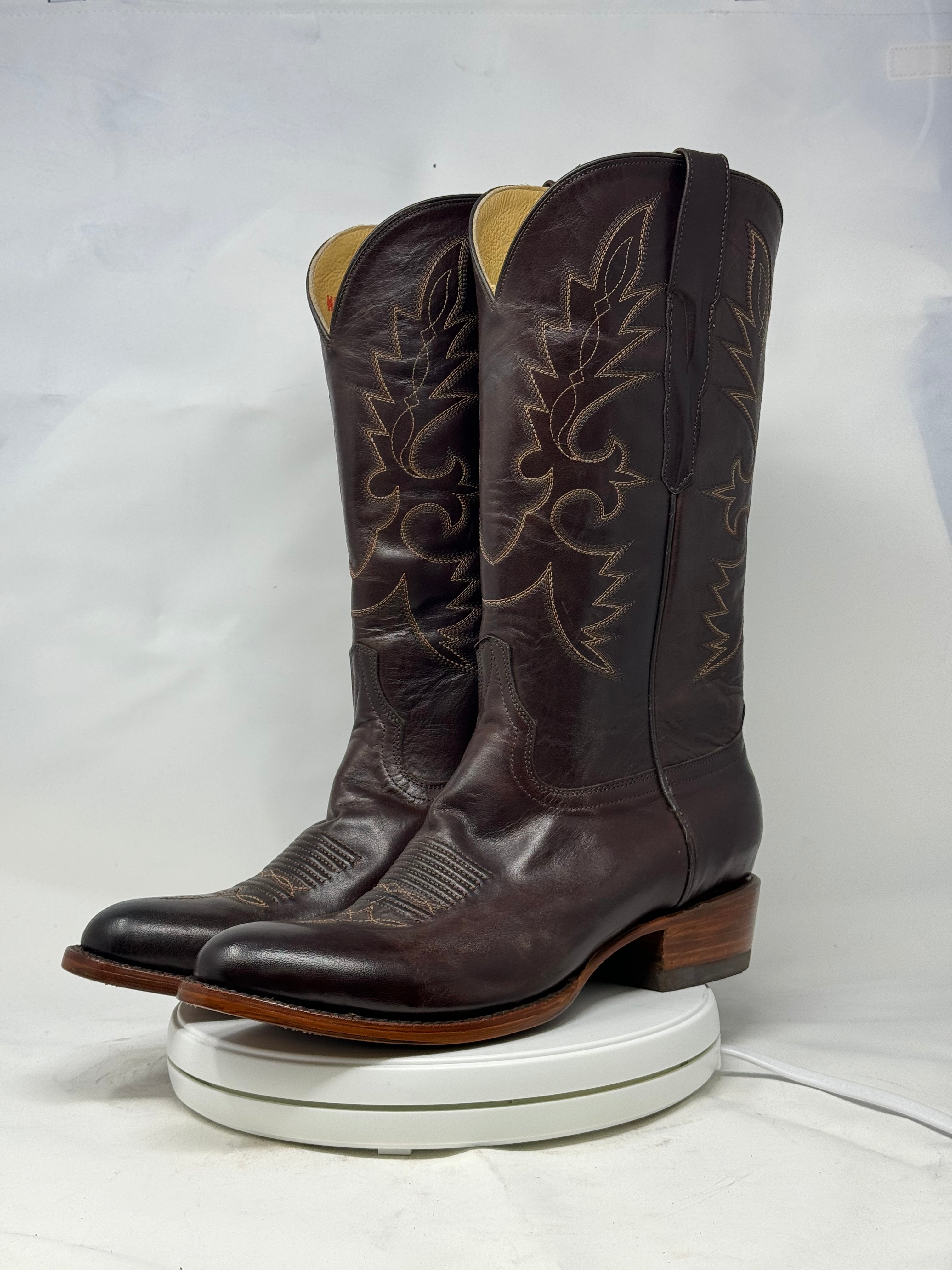 DJ1022 | Don Juan Boots Men's Ranch Hand Chocolate R Toe