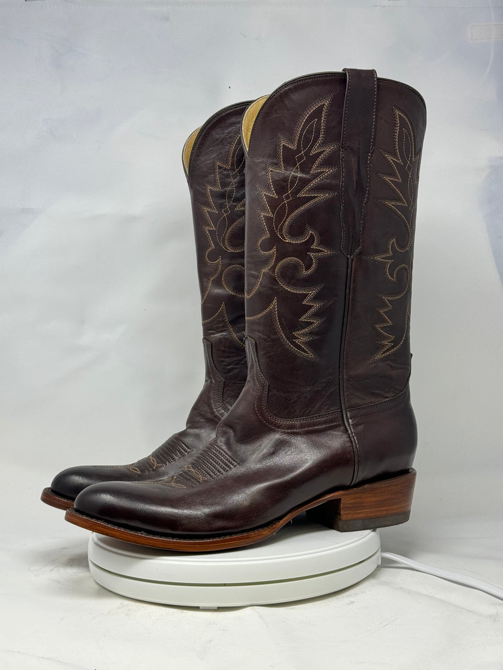 DJ1022 | Don Juan Boots Men's Ranch Hand Chocolate R Toe