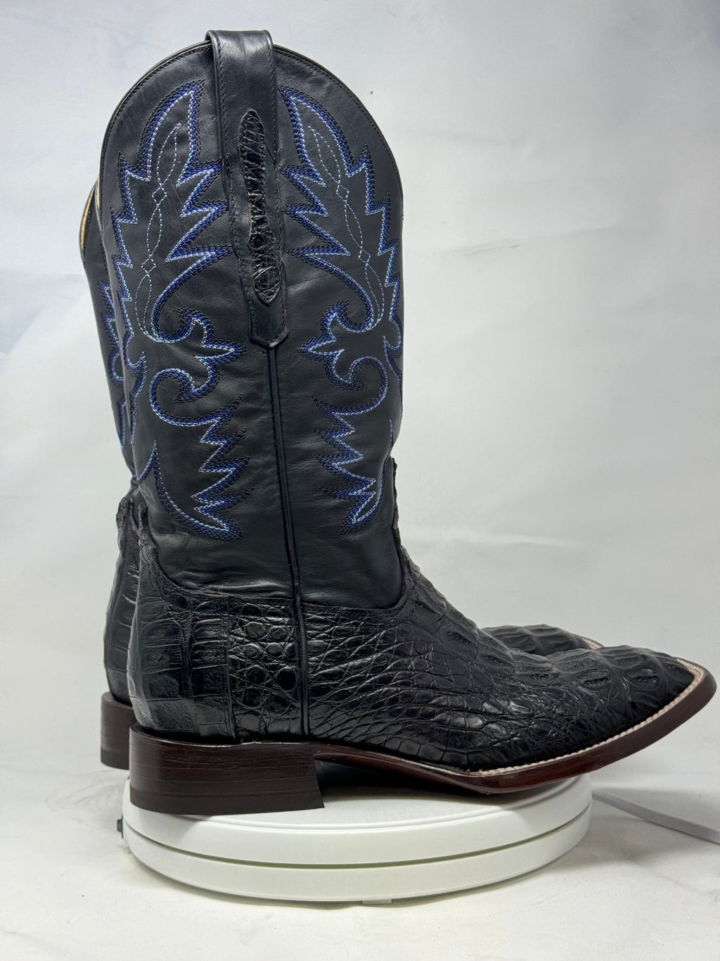 DJ2005 | Don Juan Boots Men's Caiman Back Black H Toe P