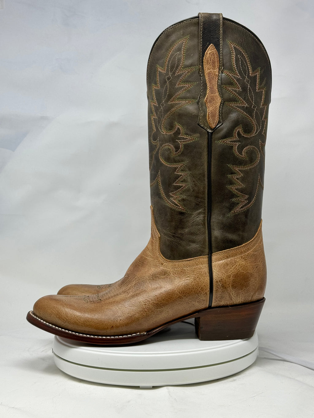 DJ1029 | Don Juan Boots Women's Mad Dog Antique Saddle RW Toe