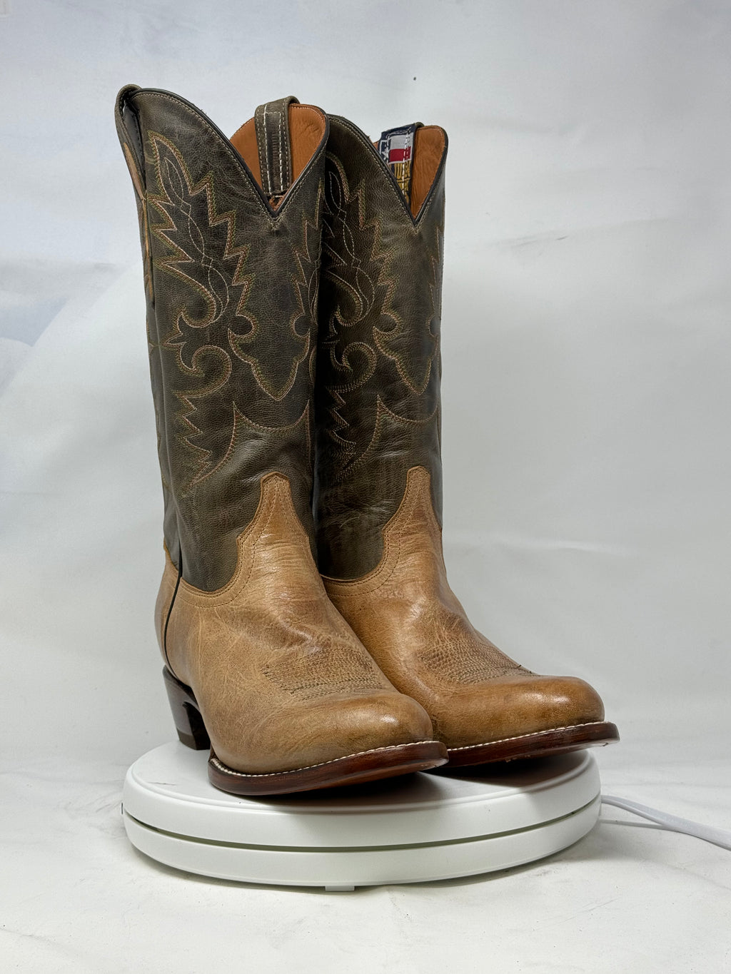 DJ1029 | Don Juan Boots Women's Mad Dog Antique Saddle RW Toe