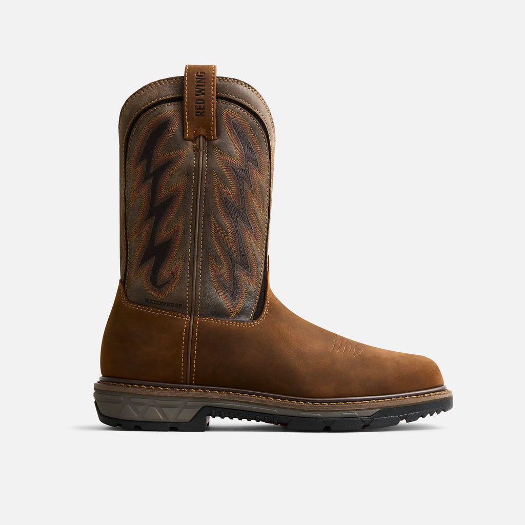 2204 | RIO FLEX Men's 11-inch Waterproof, Safety Toe Pull-On Boot