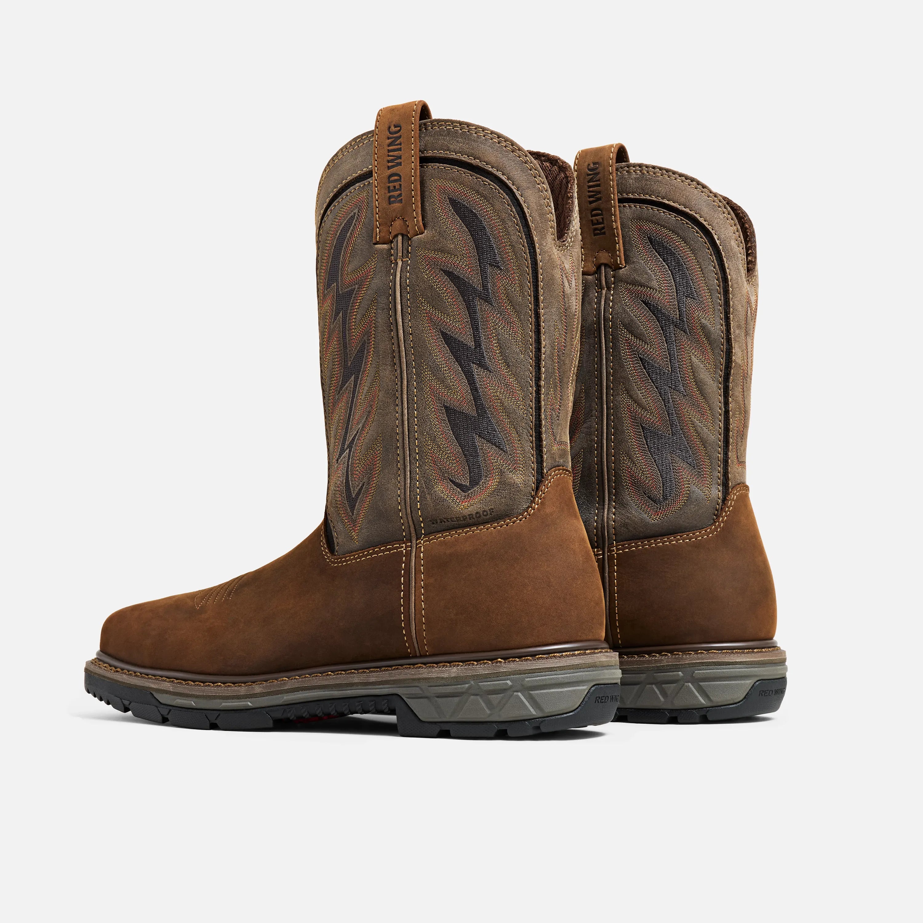 2204 | RIO FLEX Men's 11-inch Waterproof, Safety Toe Pull-On Boot