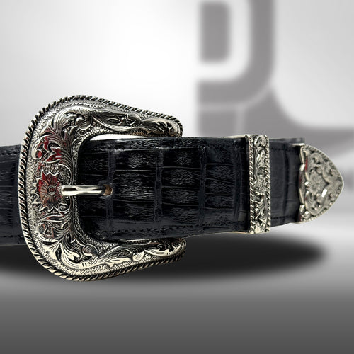 Ca001 | Black Caiman Belt