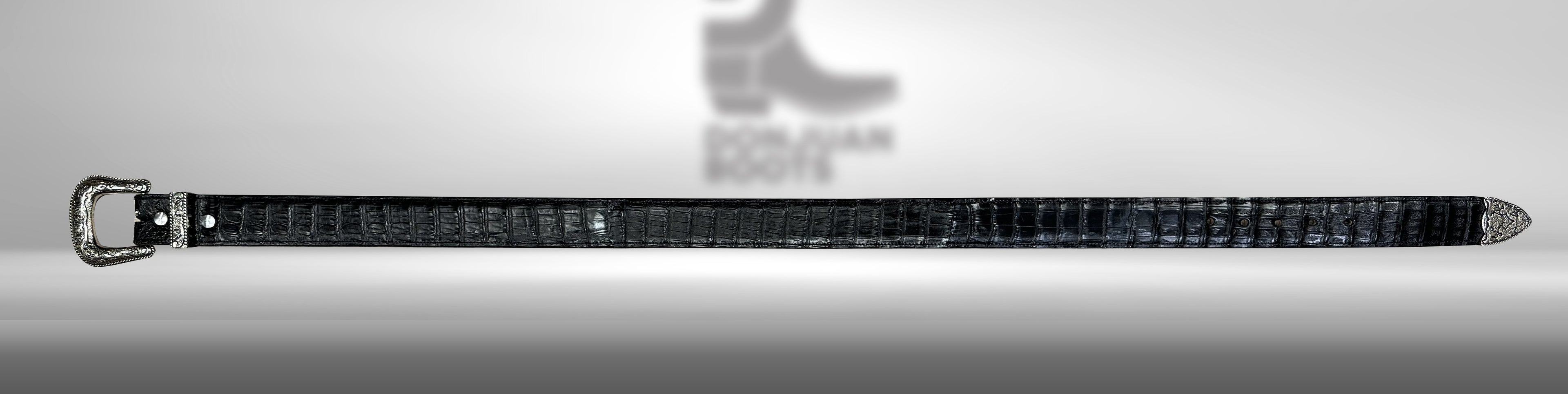 Ca001 | Black Caiman Belt