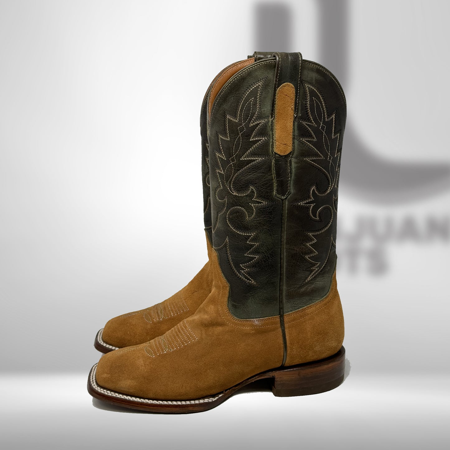 Dj1026 | Don Juan Boots Men's Toast Suede HP Toe